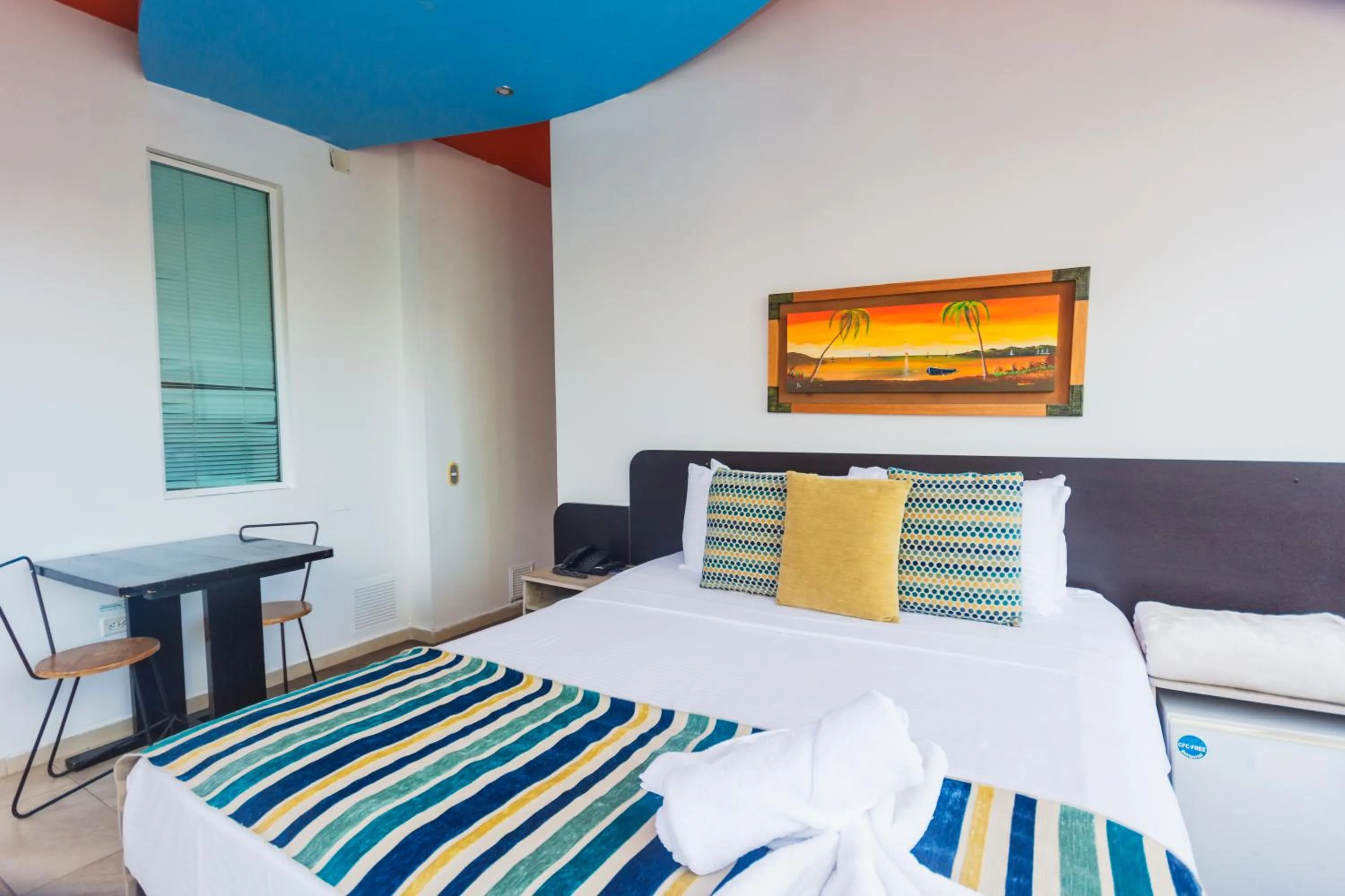 Bed in Hotel Guatatur