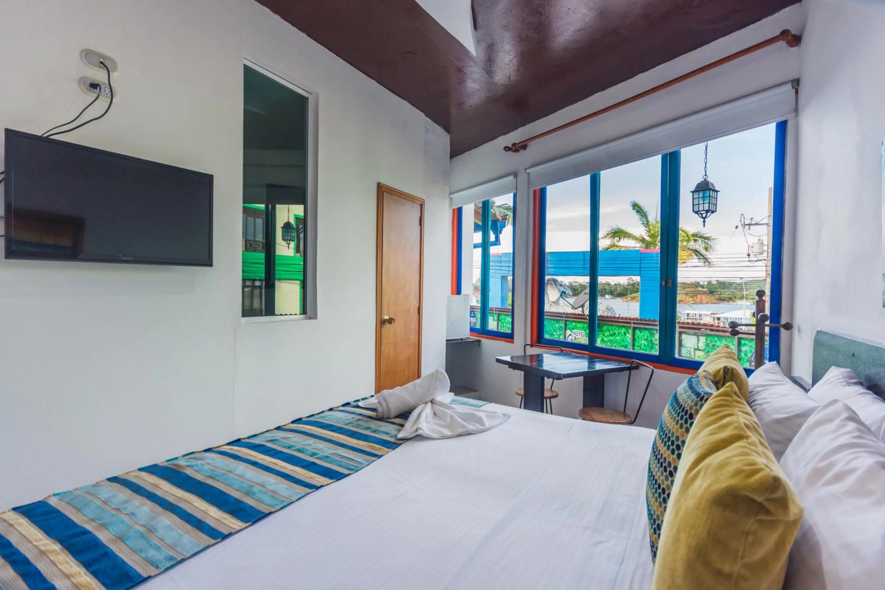 Bed in Hotel Guatatur