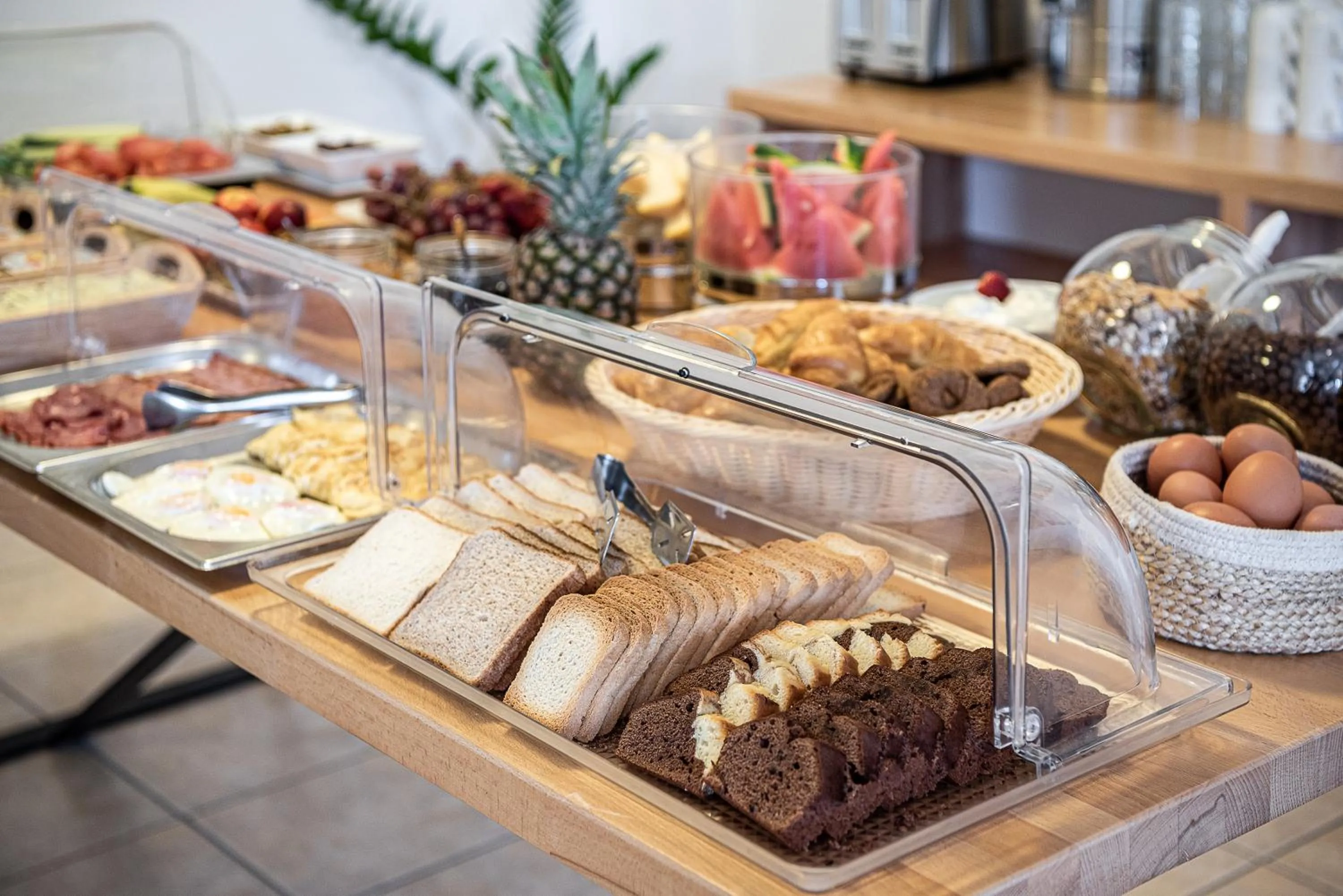 Continental breakfast in Artemis Apartments