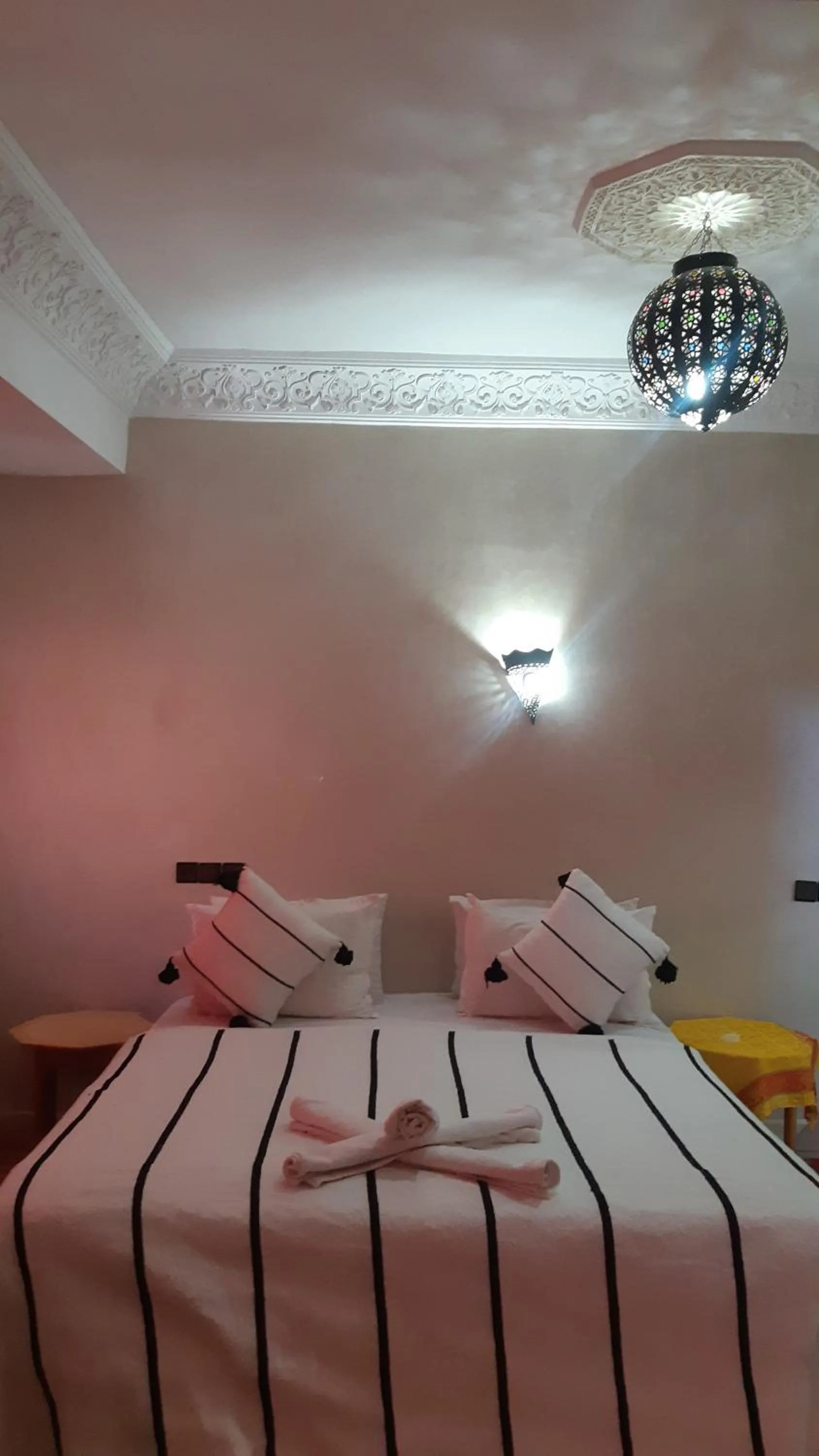 Photo of the whole room, Bed in Hôtel Restaurant Dar Al Madina