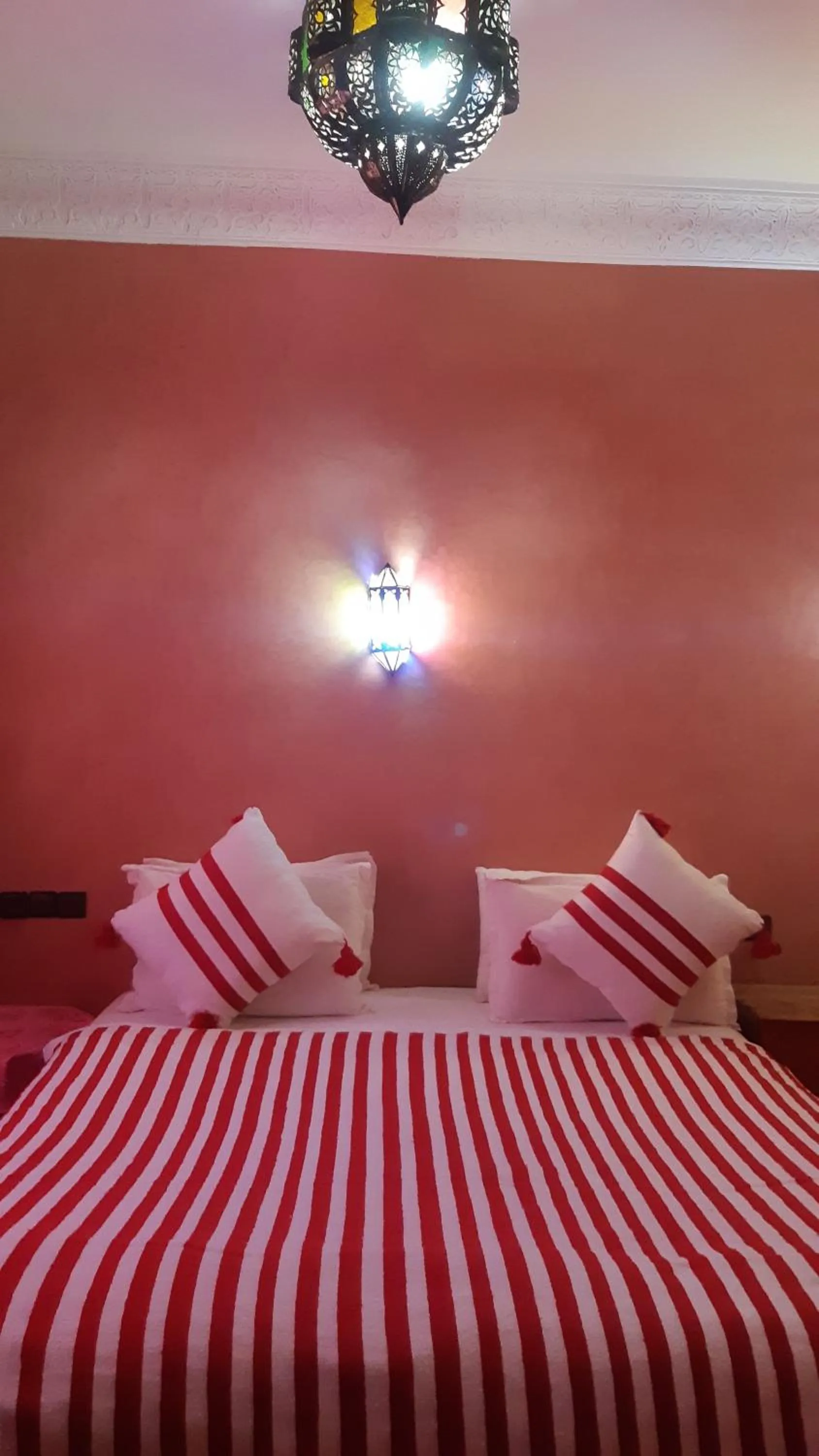 Bed in Hôtel Restaurant Dar Al Madina