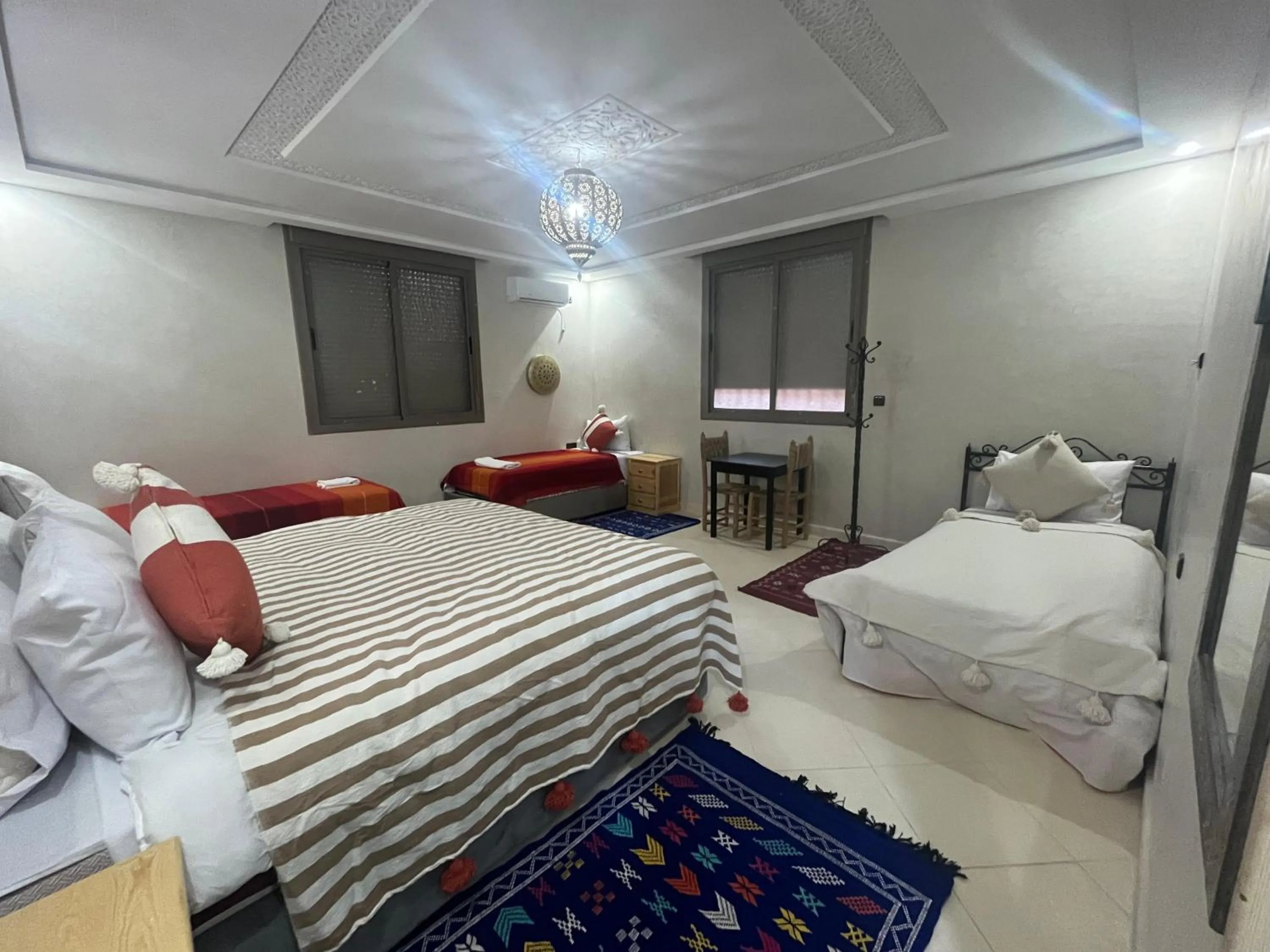 Bed in Hôtel Restaurant Dar Al Madina