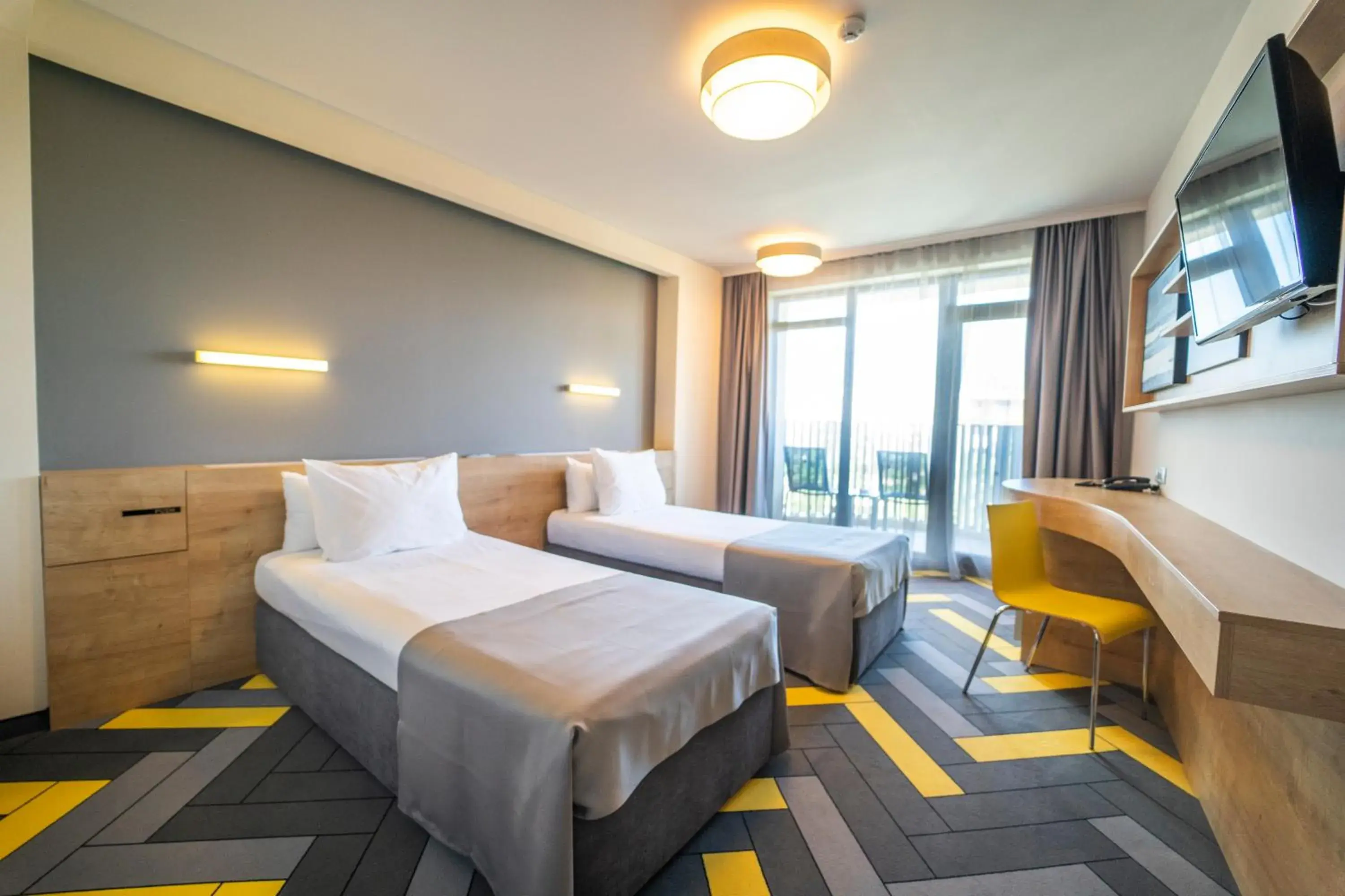 Twin Room with Balcony (2 Adults + 1 Child) - Free Mini-bar & Parking in HVD Club Bor Ultra All Inclusive - Private Beach & Free parking Twin Room with Balcony (2 Adults + 1 Child) - Free Mini-bar & Parking in HVD Club Bor Ultra All Inclusive - Private Beach & Free parking