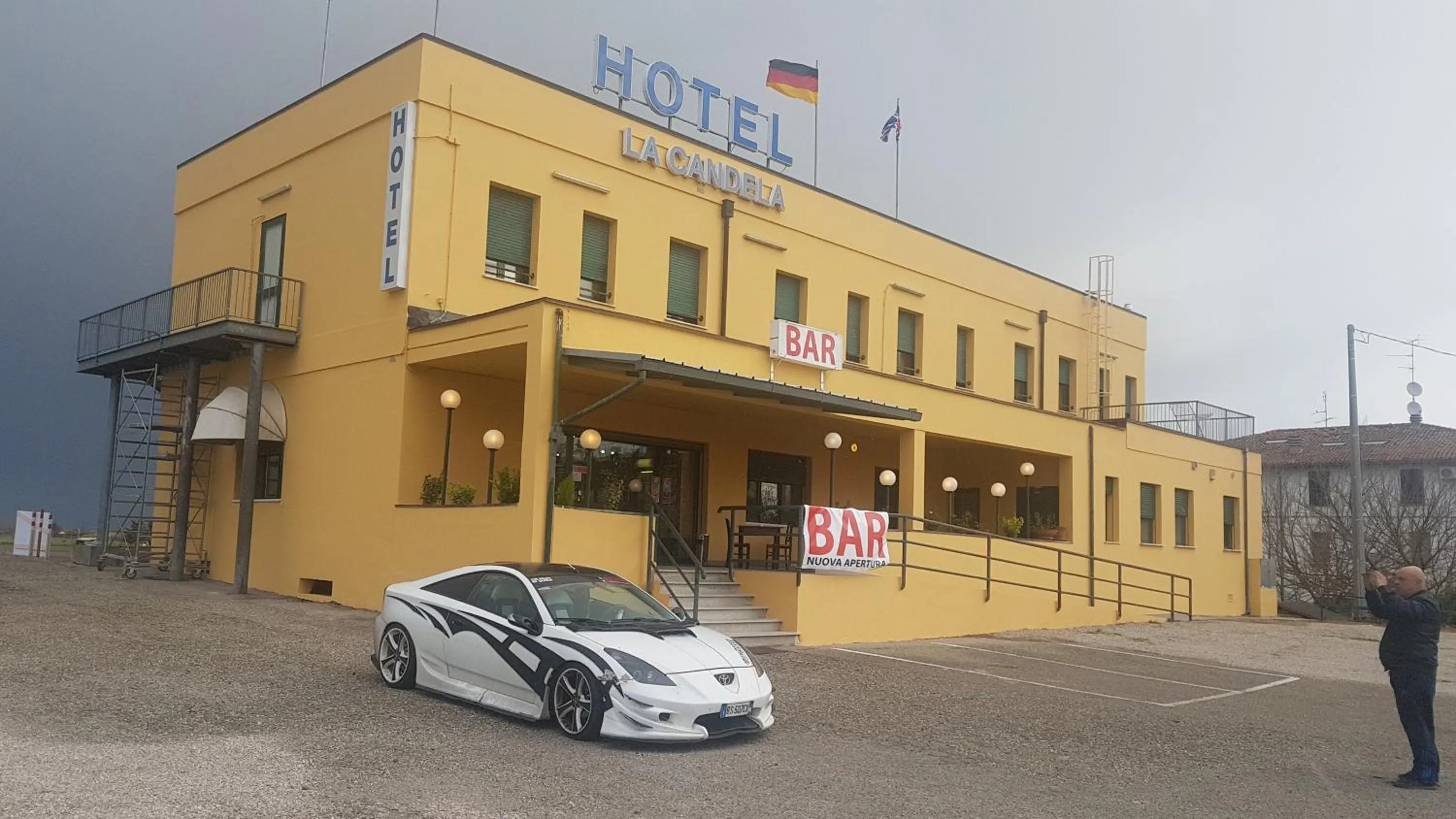 Property building in Hotel la candela