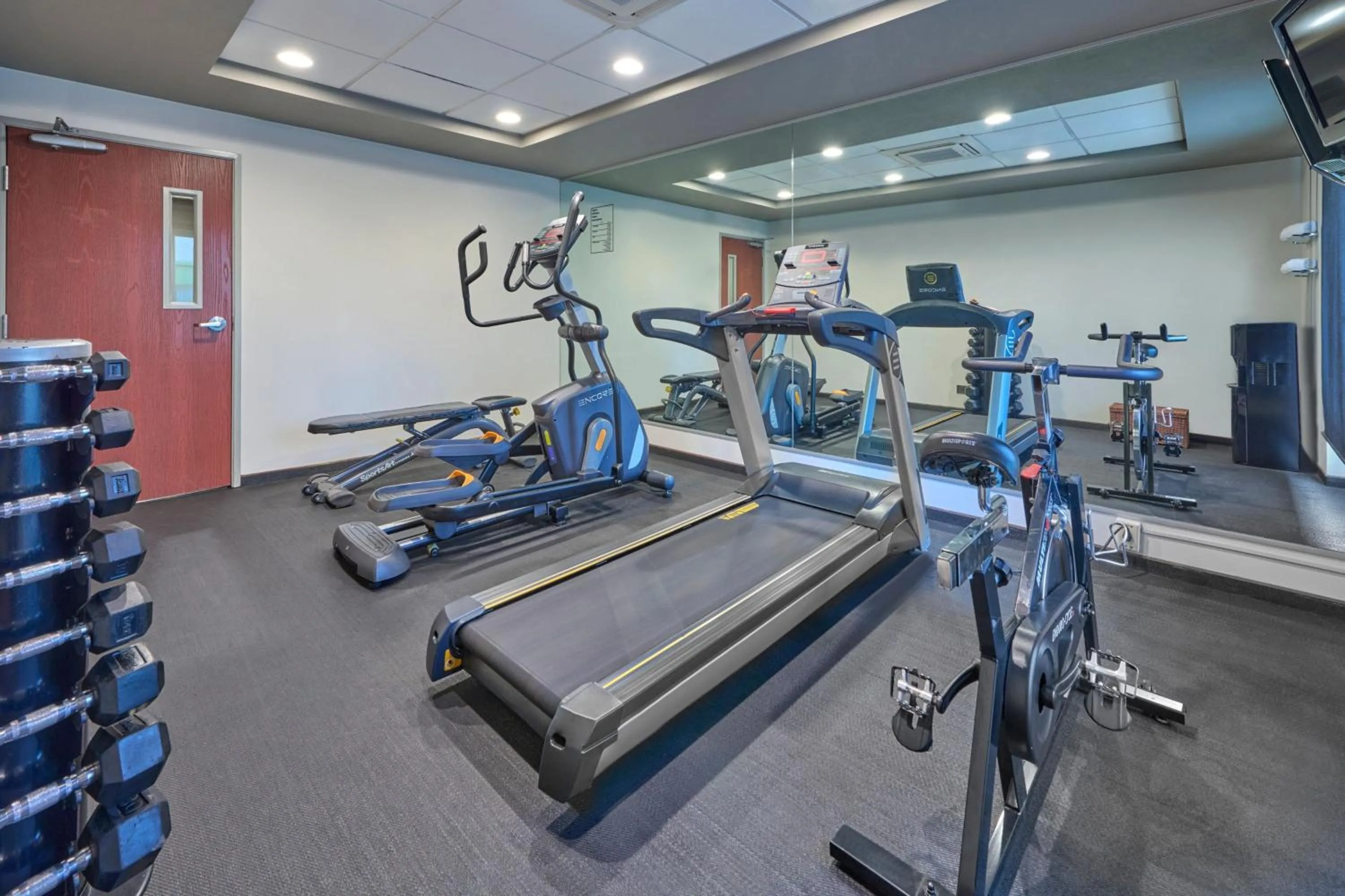 Fitness centre/facilities in City Express by Marriott Toluca