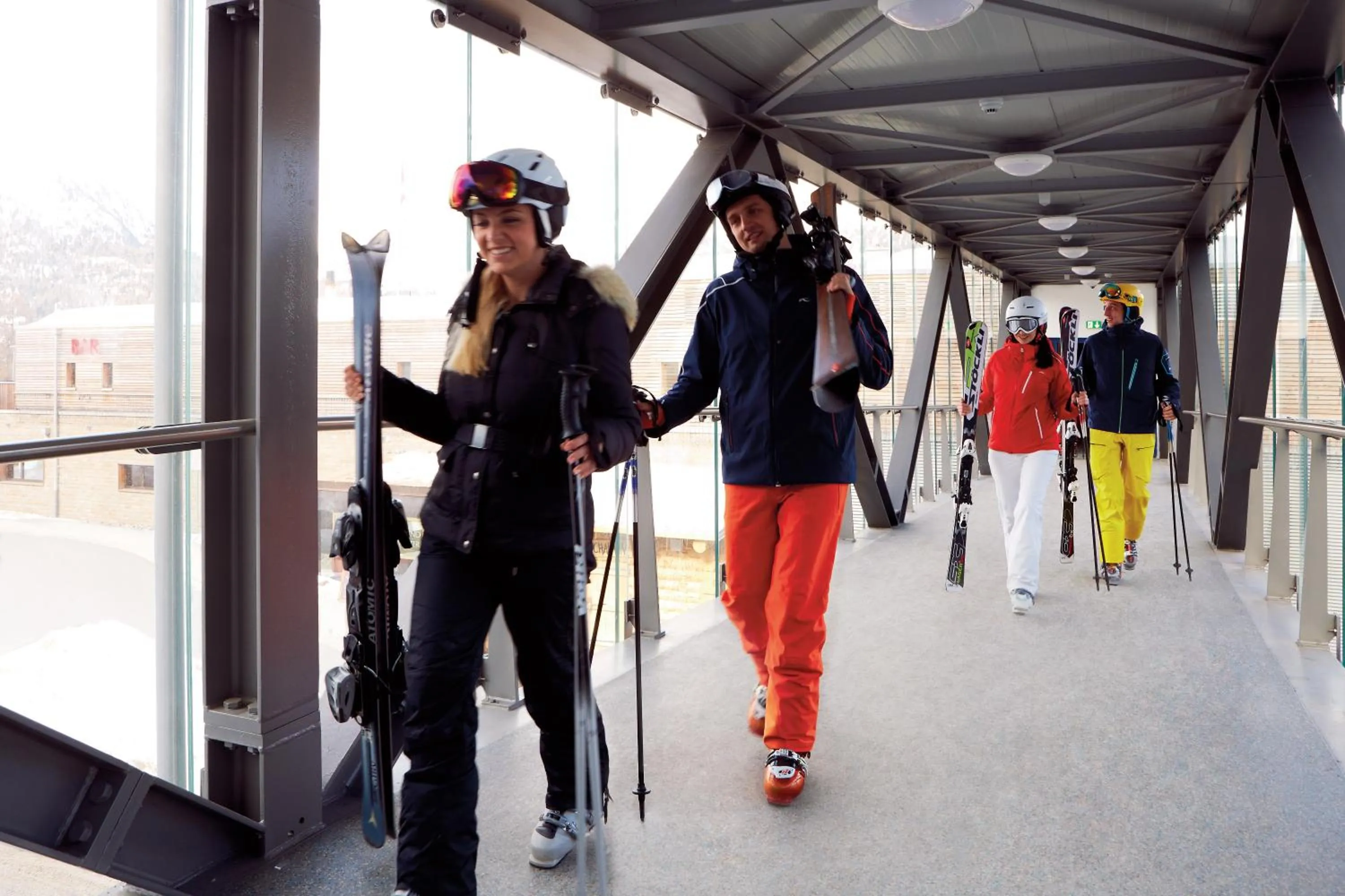 People in Nira Alpina