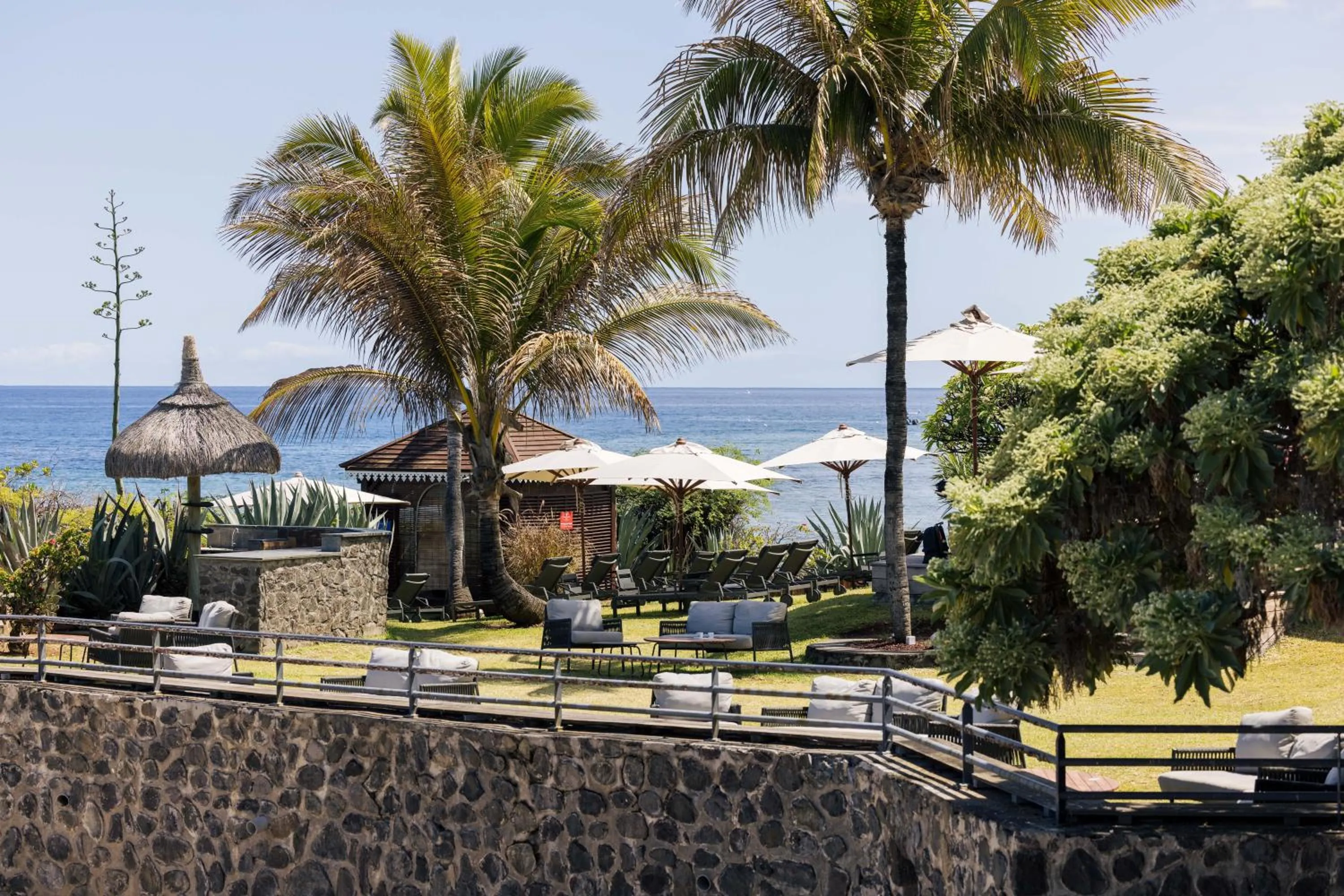 Natural landscape in Hotel Le Boucan Canot