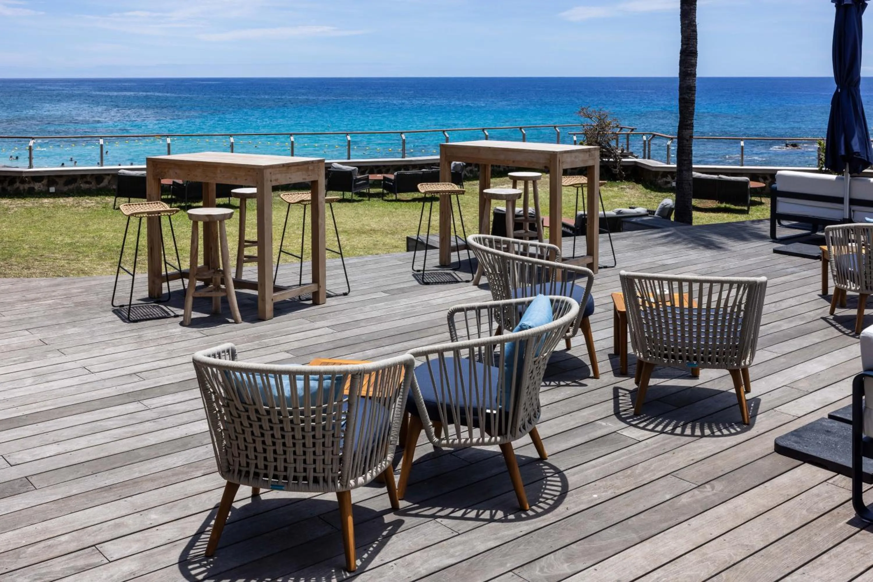 Restaurant/places to eat in Hotel Le Boucan Canot