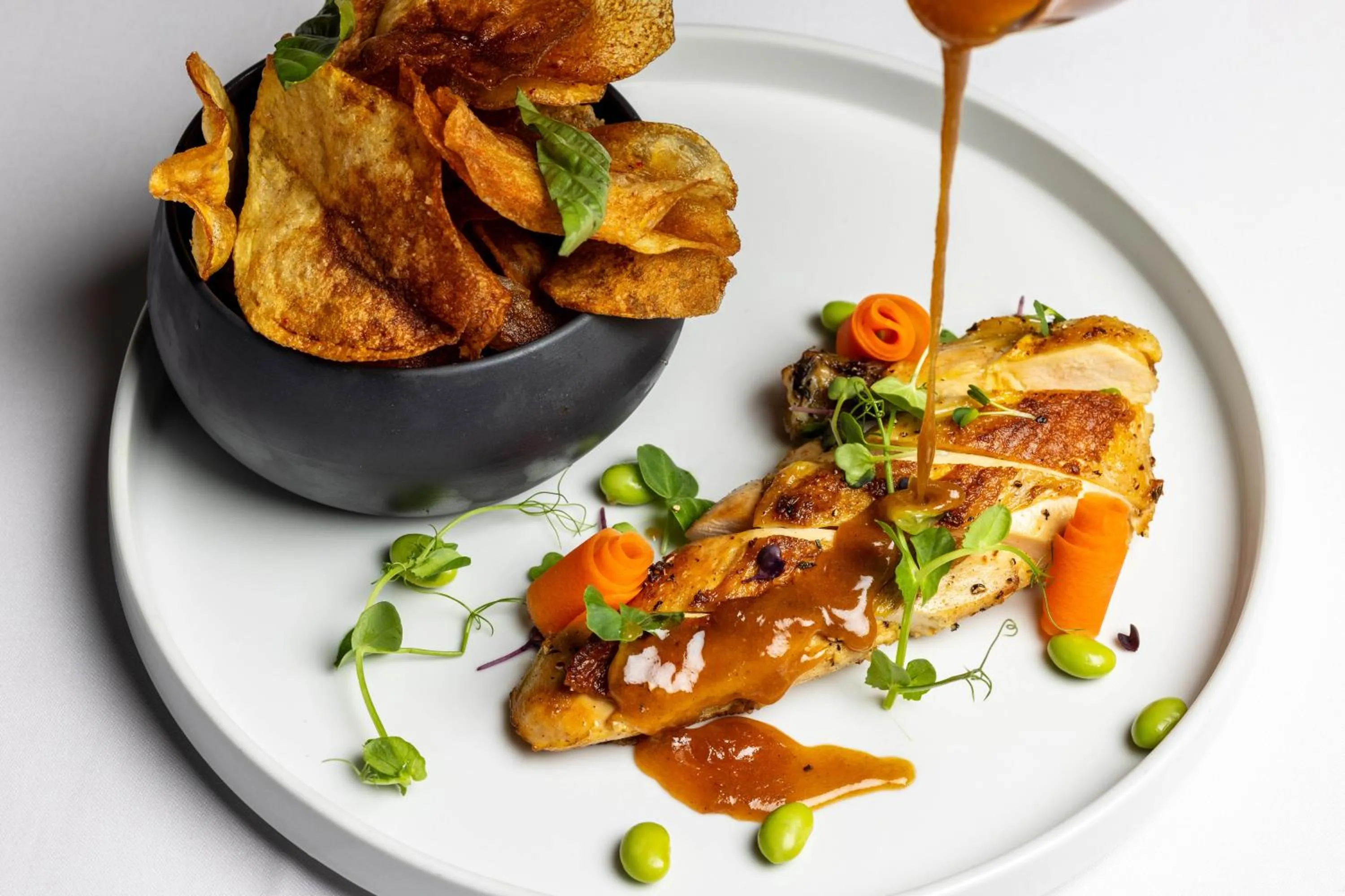 Food in Hotel Le Boucan Canot