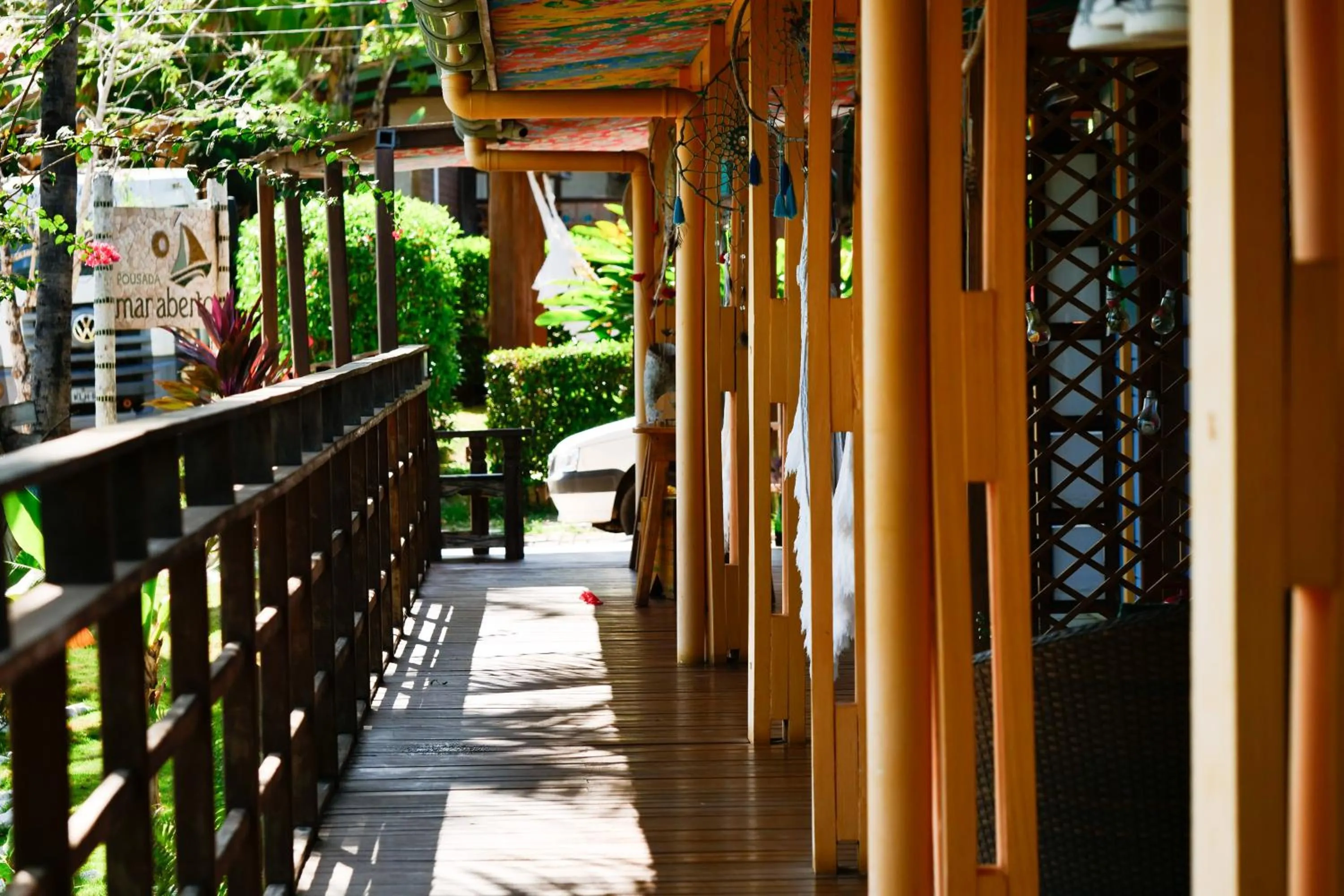 Property building in Pousada Mar Aberto