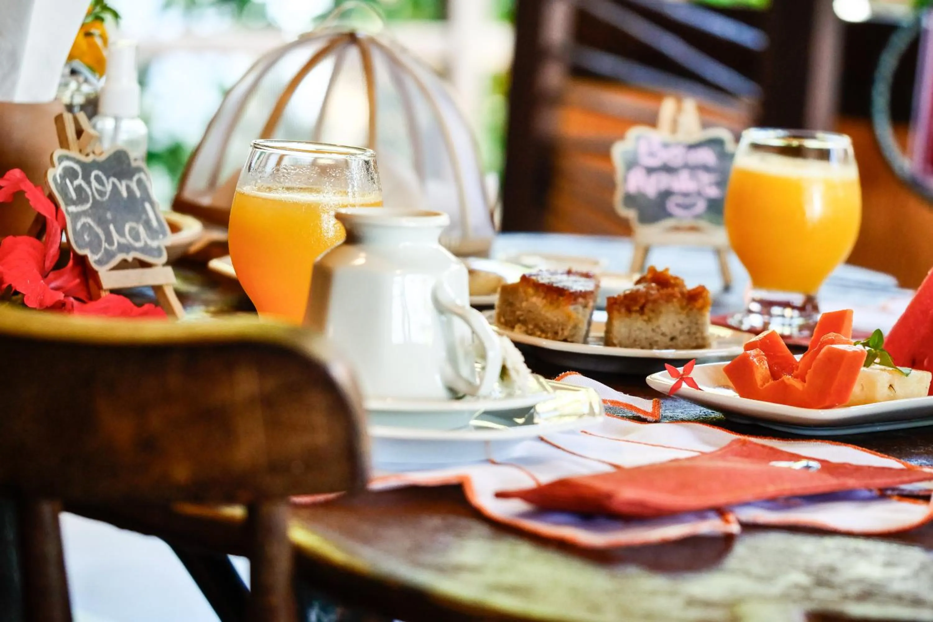 Breakfast in Pousada Mar Aberto