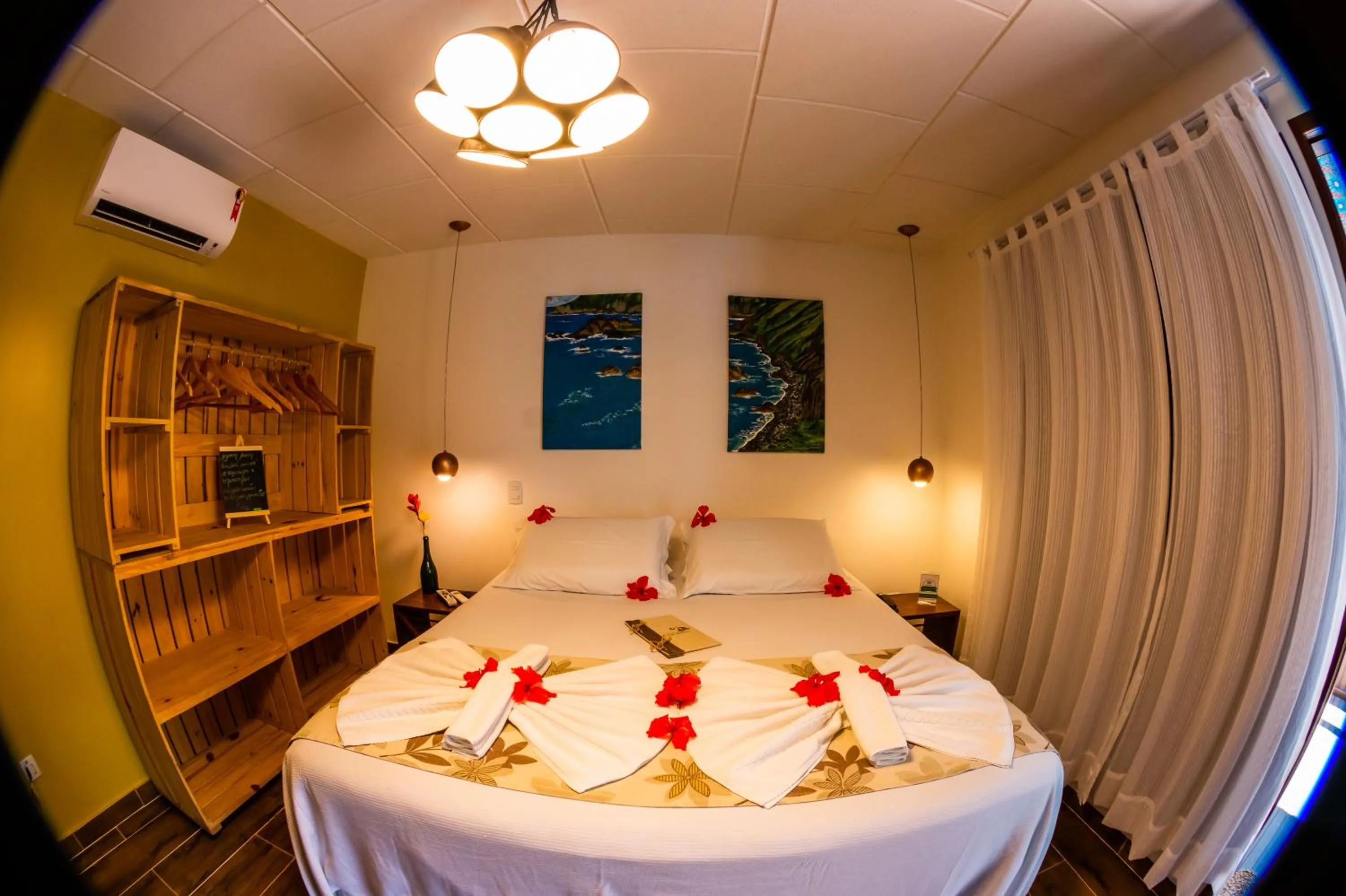 Photo of the whole room, Bed in Pousada Mar Aberto