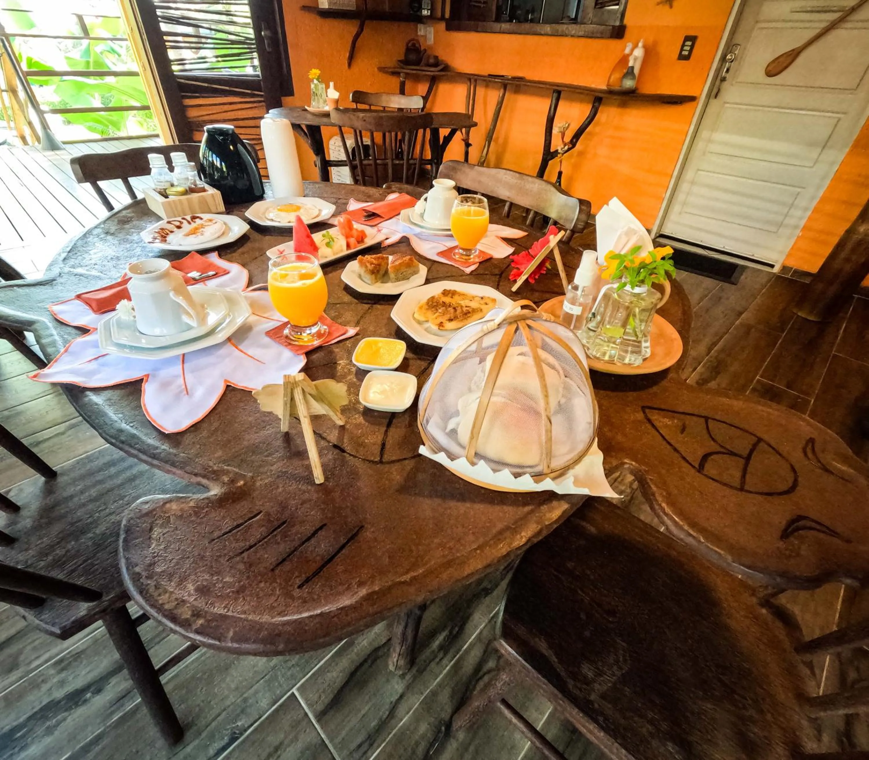 Breakfast in Pousada Mar Aberto