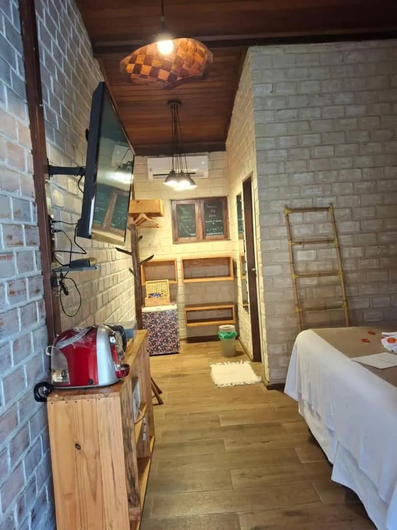 Bed in Pousada Mar Aberto