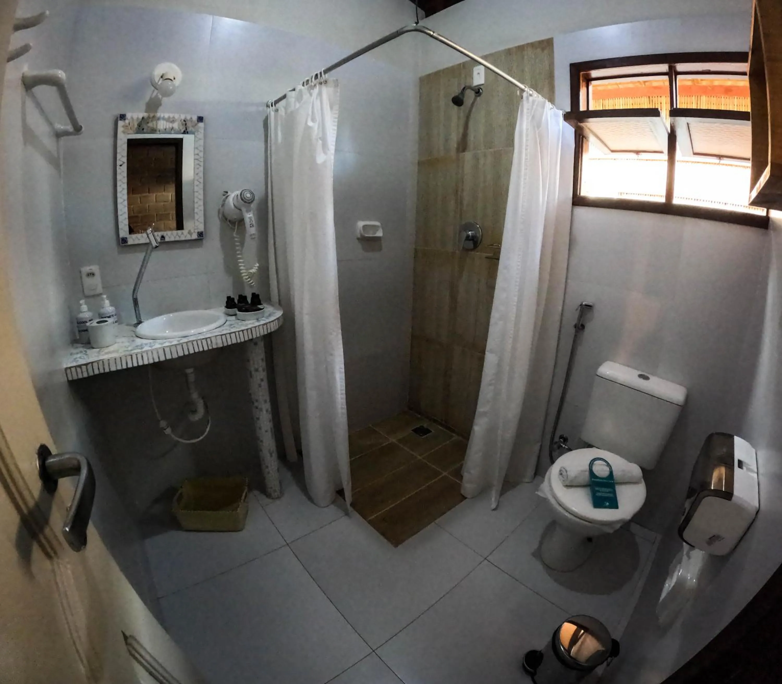 Bathroom in Pousada Mar Aberto