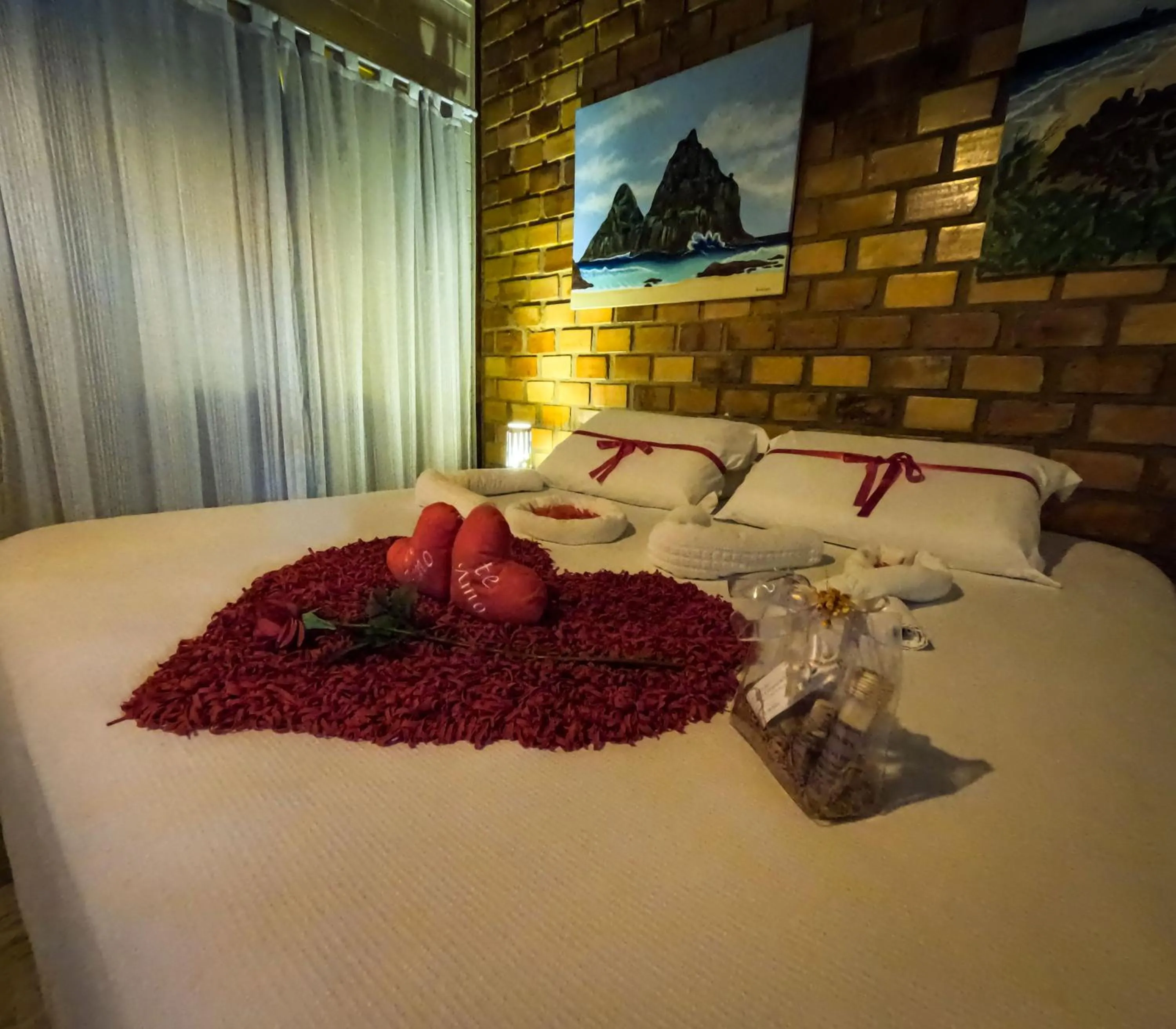 Bedroom, Bed in Pousada Mar Aberto