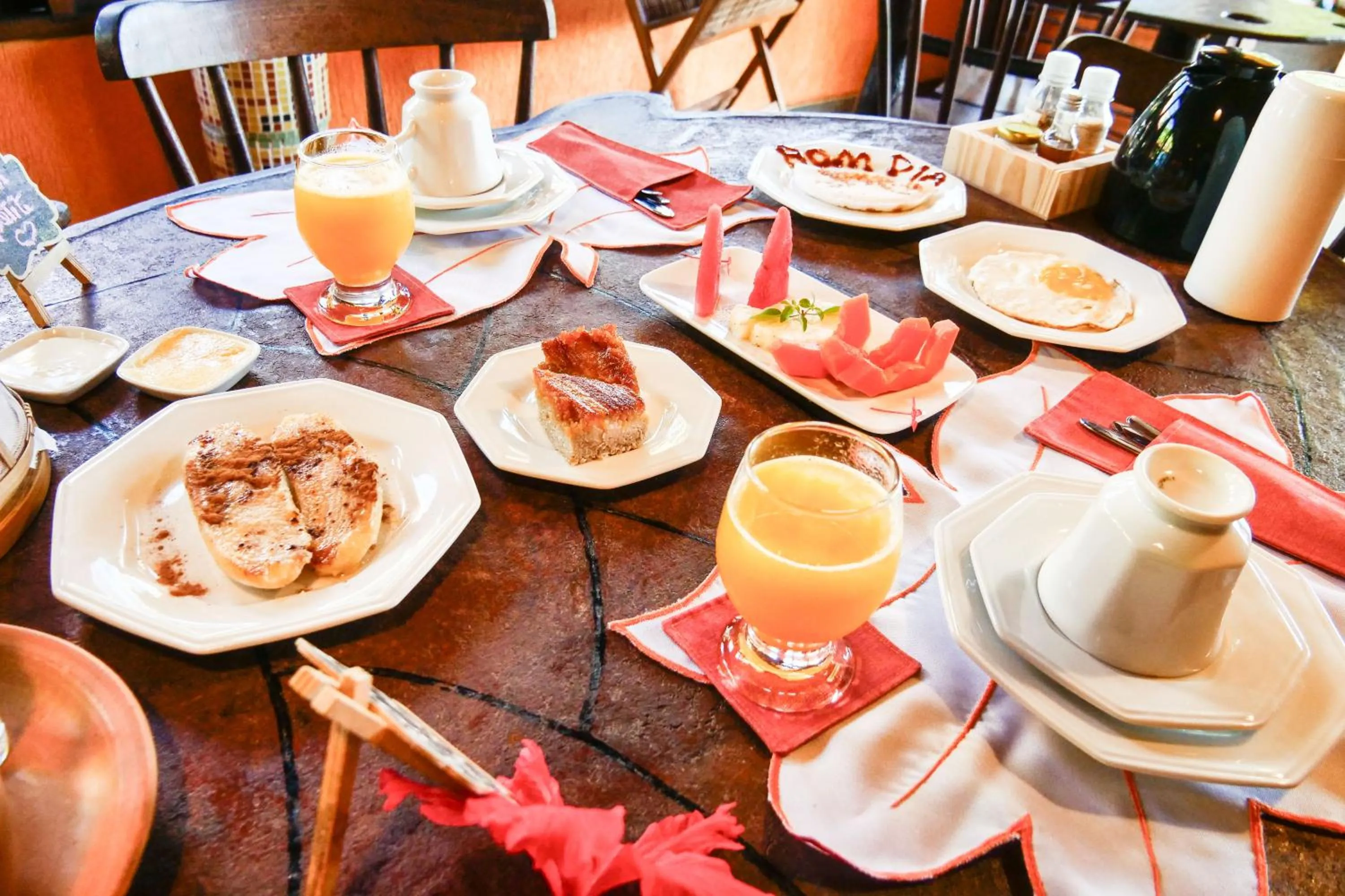 Breakfast in Pousada Mar Aberto