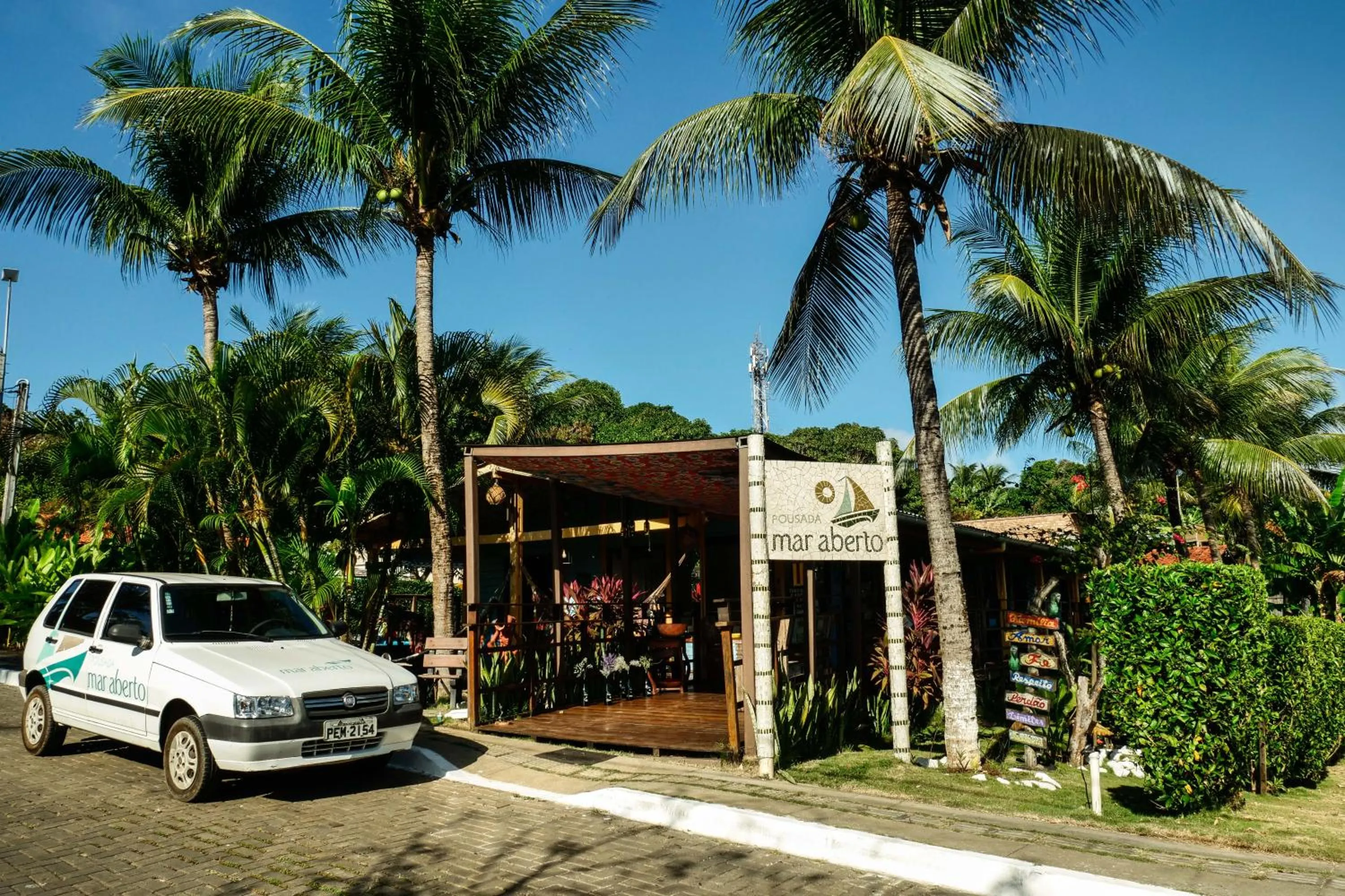 Property building in Pousada Mar Aberto