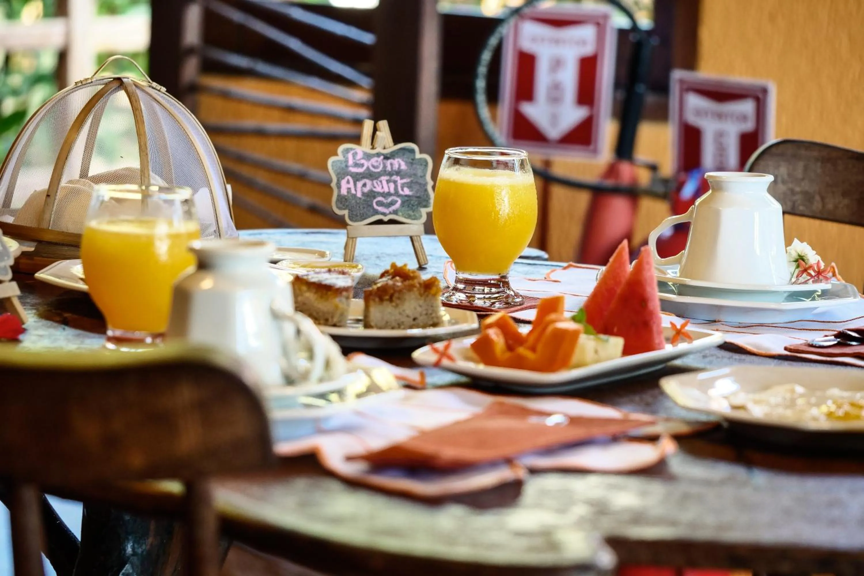 Breakfast in Pousada Mar Aberto