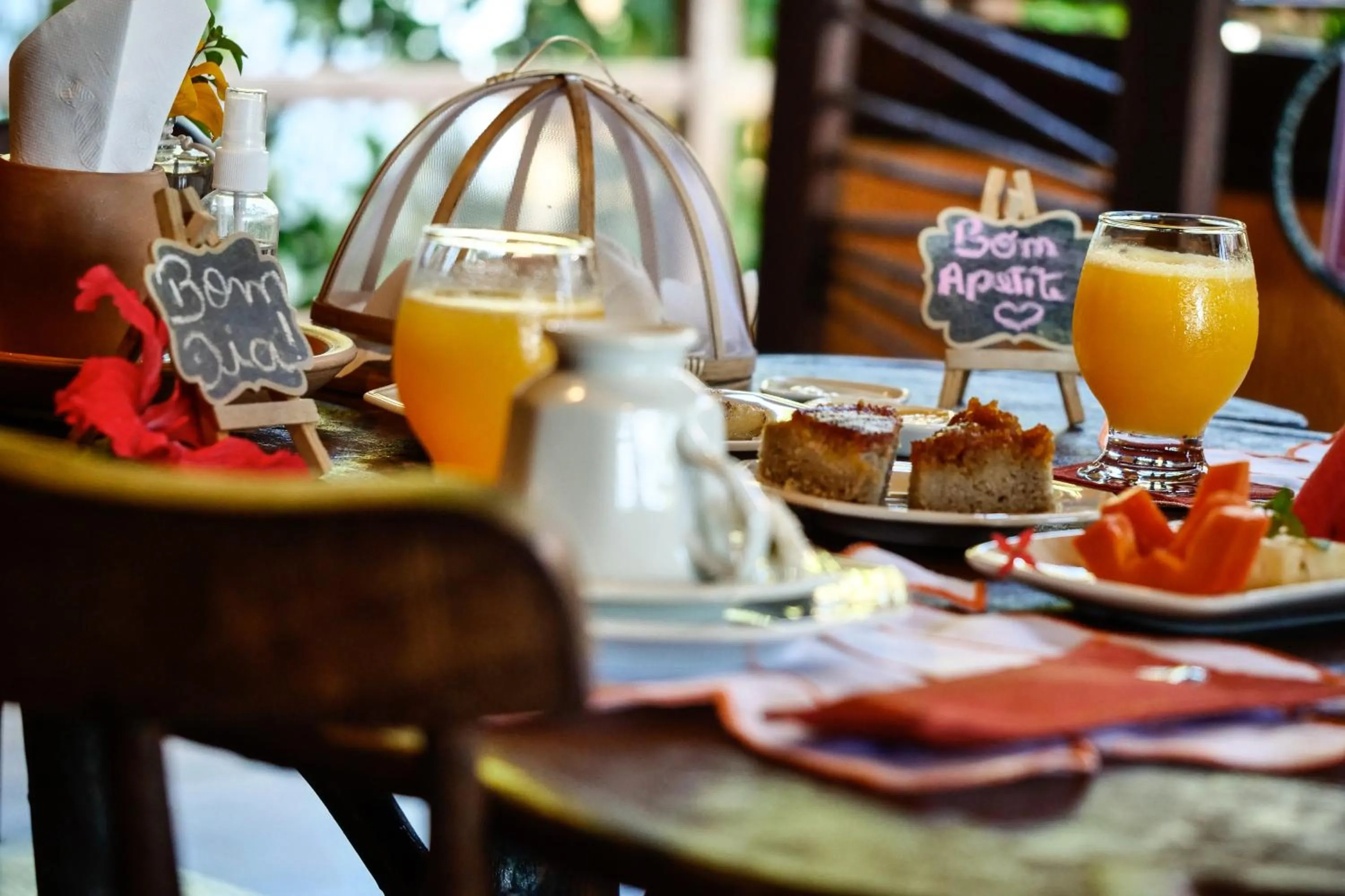 Breakfast in Pousada Mar Aberto