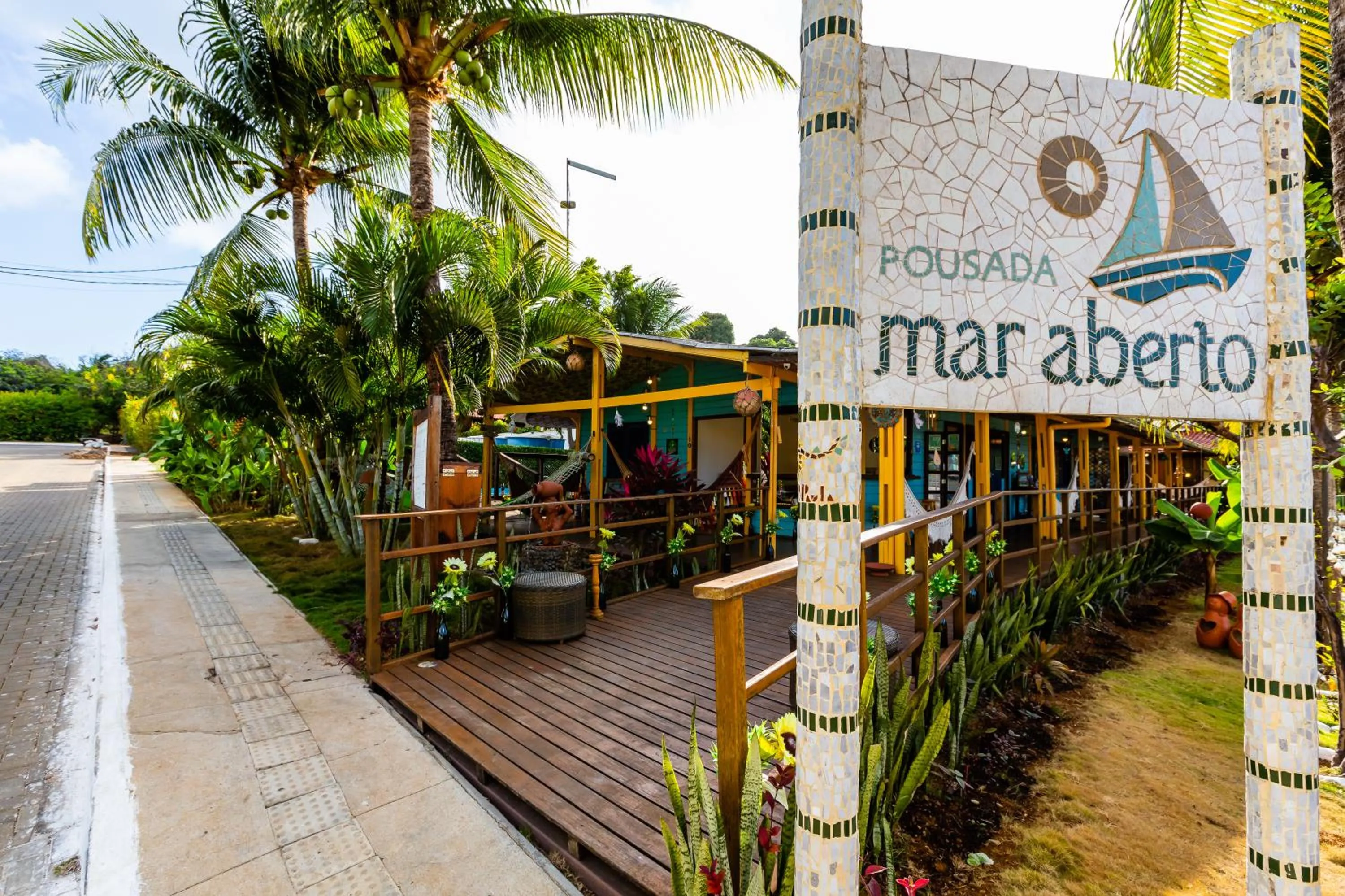 Facade/entrance in Pousada Mar Aberto