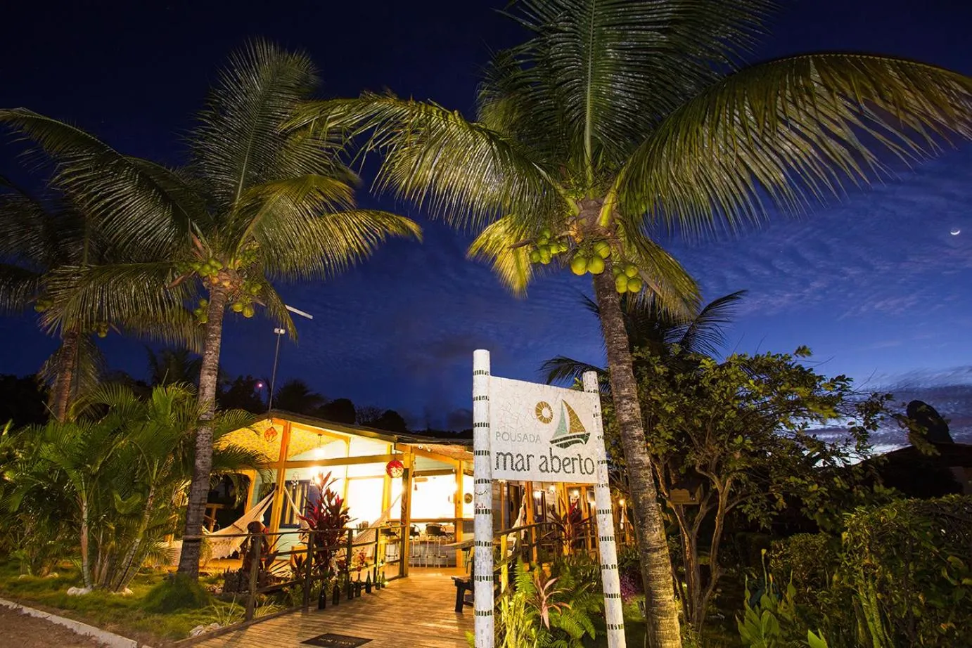 Facade/entrance in Pousada Mar Aberto