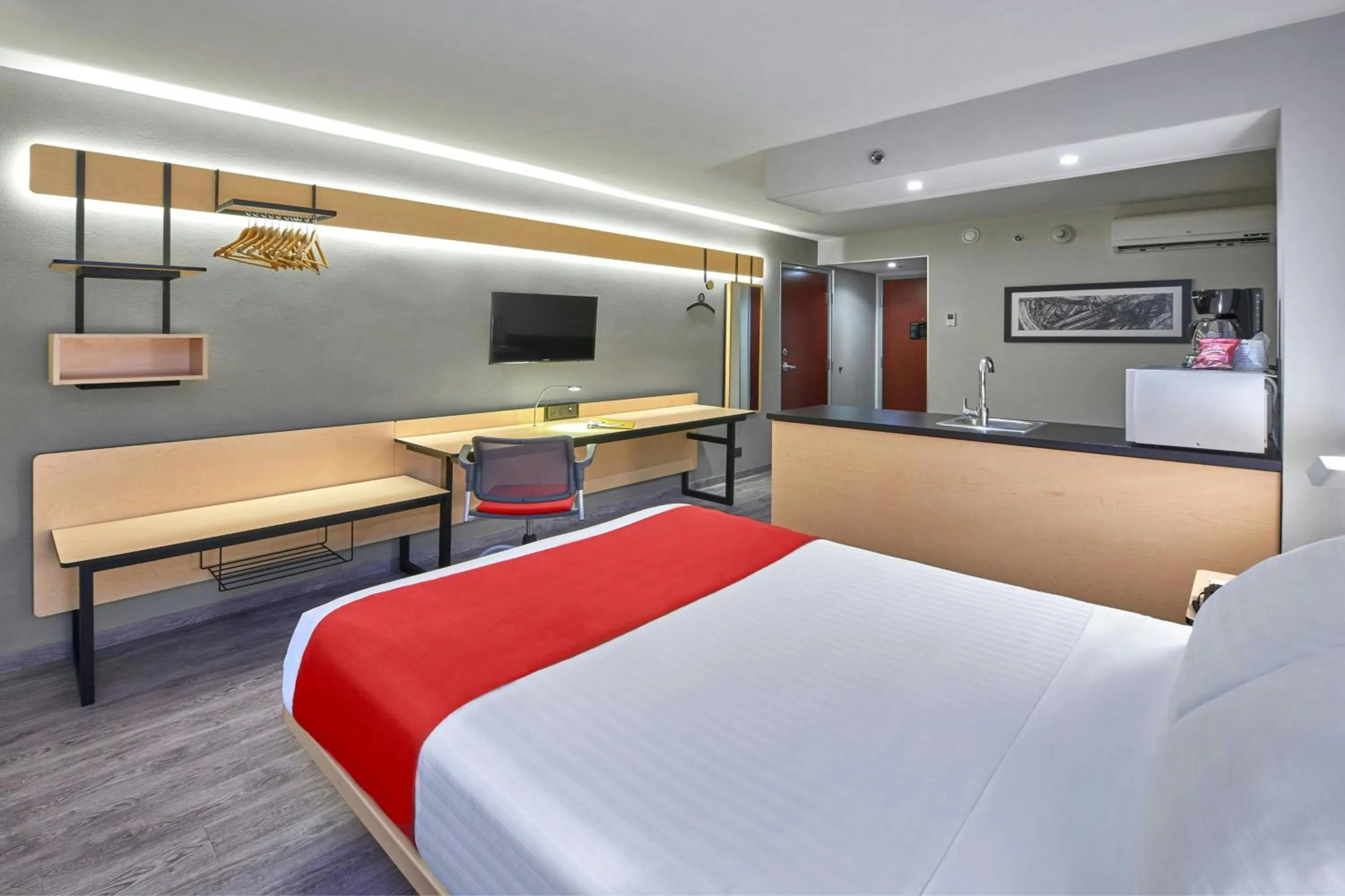 Bedroom, Bed in City Express by Marriott Queretaro
