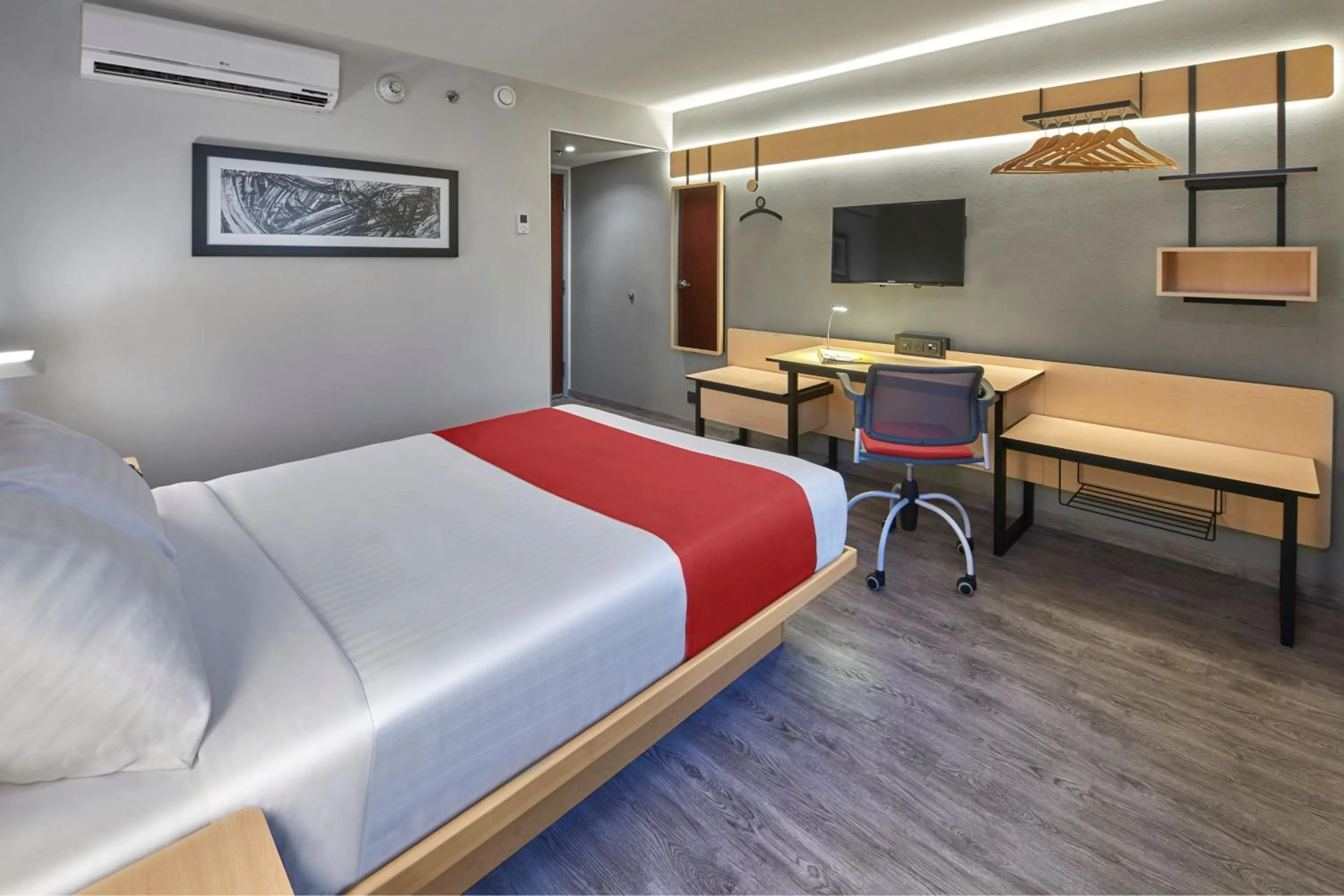 Bedroom, Bed in City Express by Marriott Queretaro
