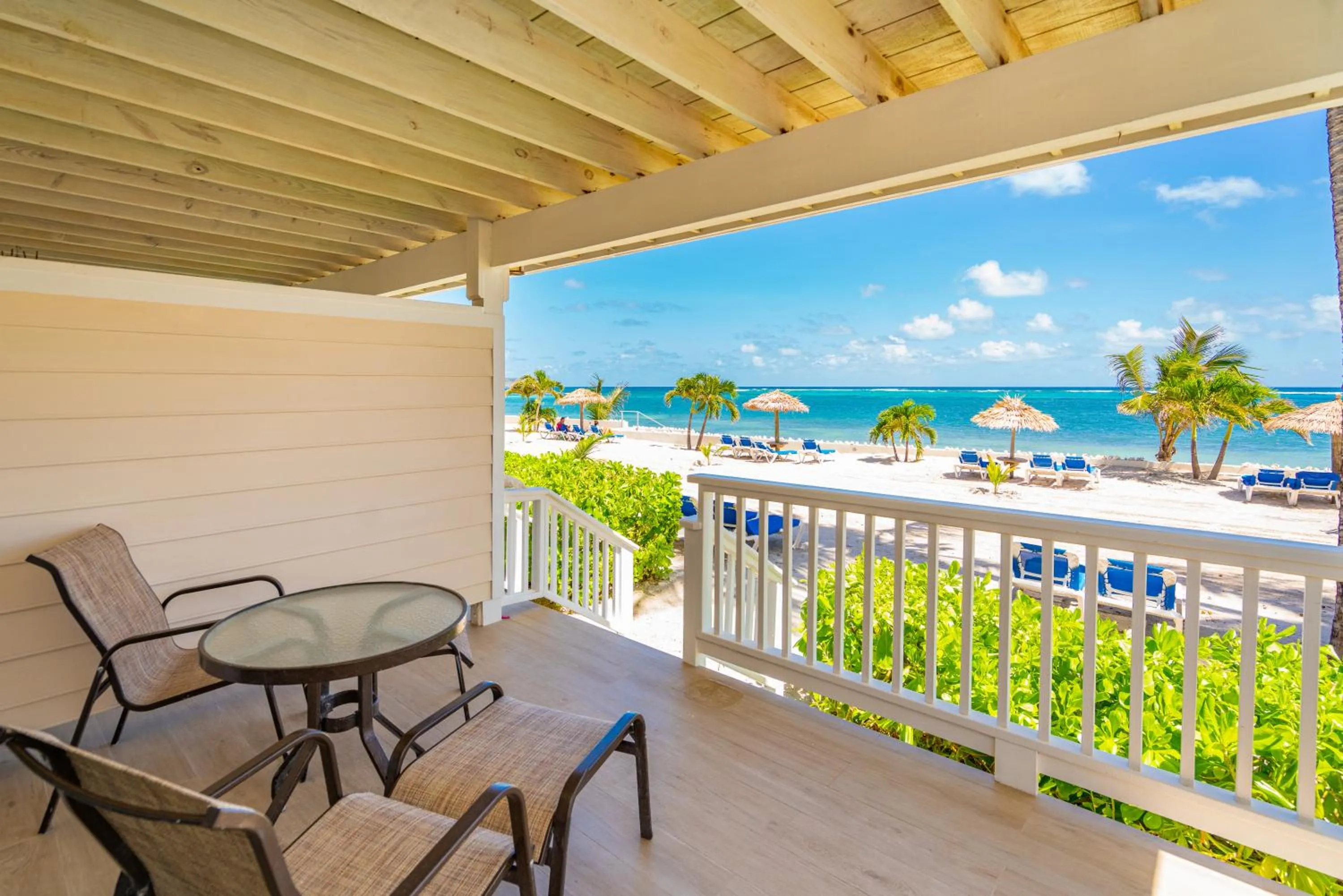 Patio in St. James's Club Resort - All Inclusive