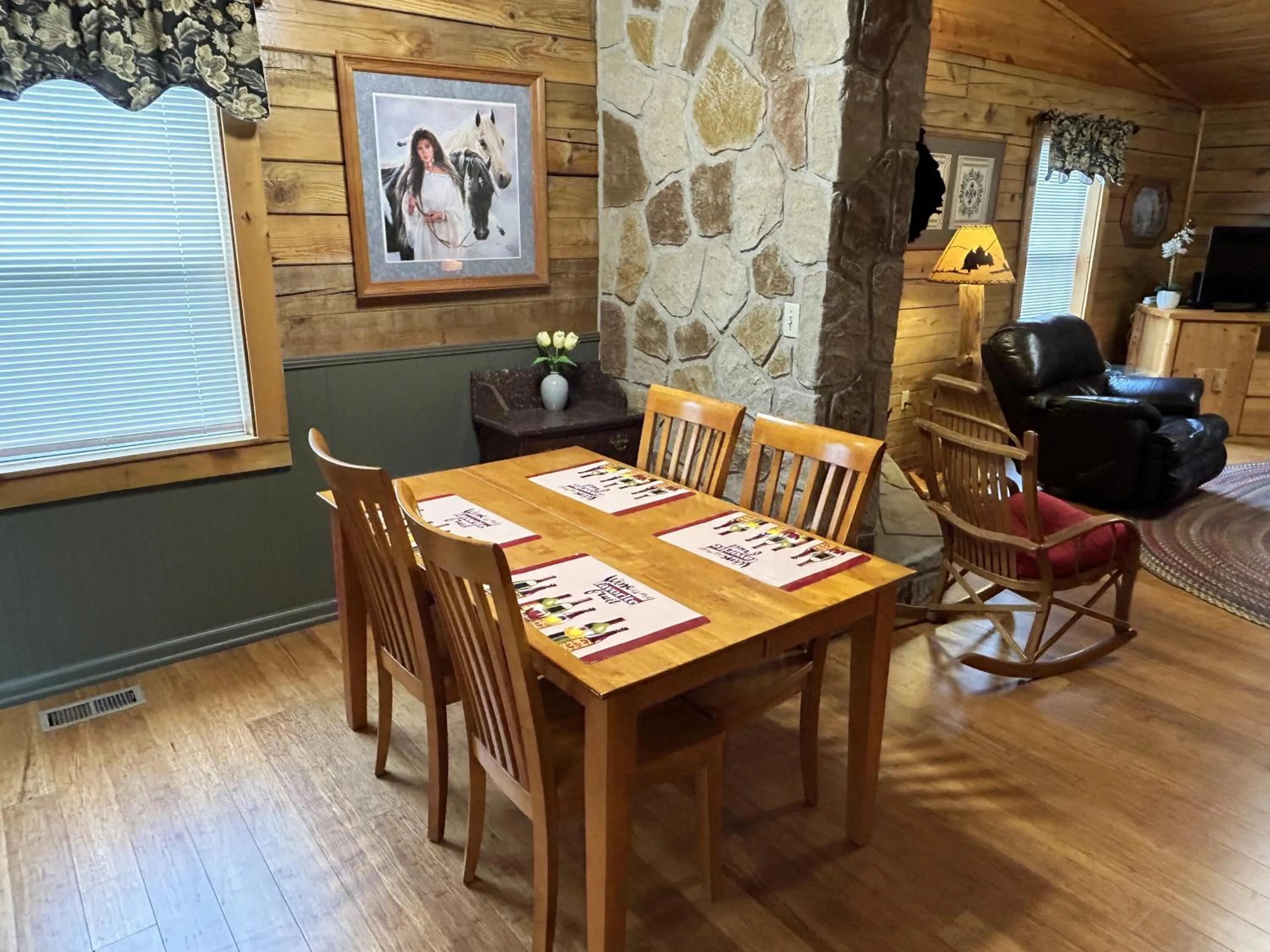 Dining area in A Magical Experience