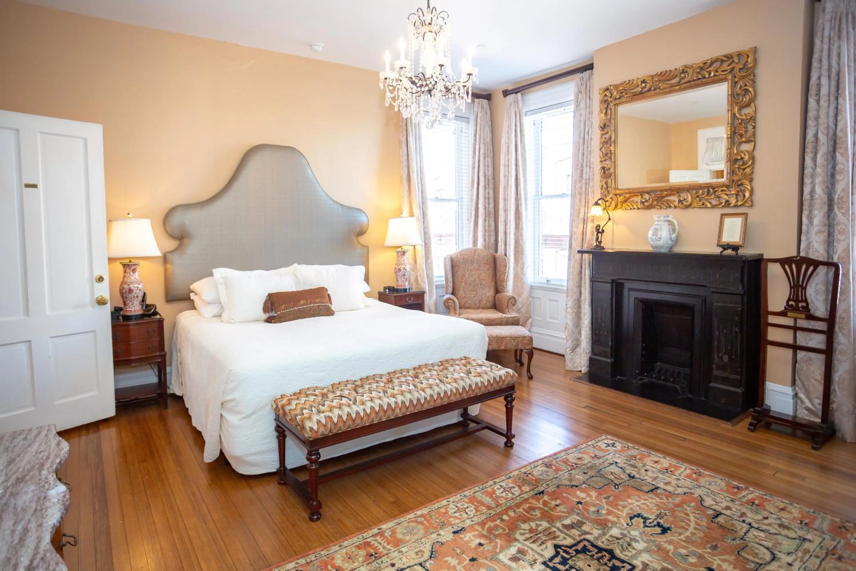 Bed in Kehoe House, Historic Inns of Savannah Collection