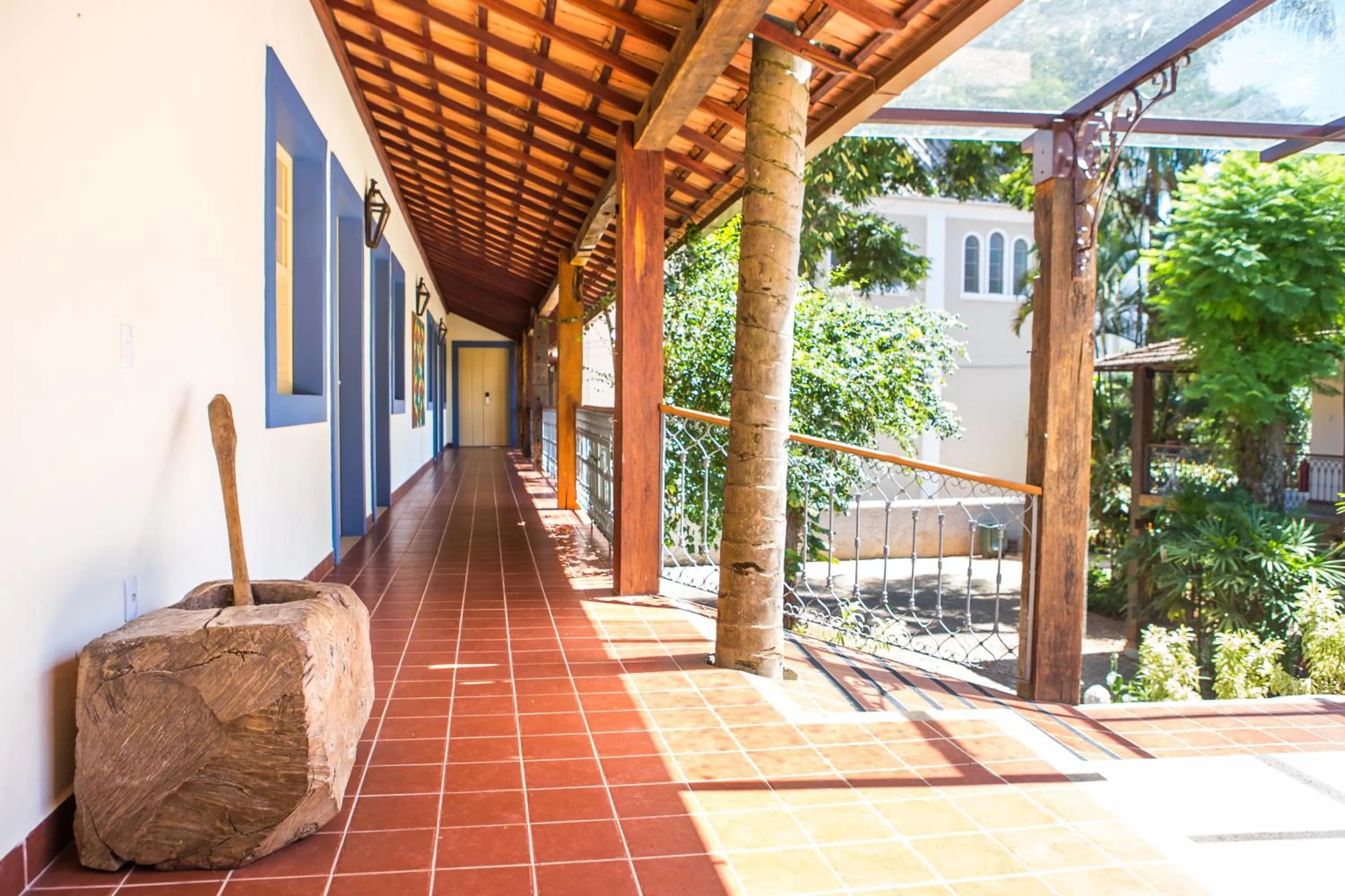 Balcony/Terrace in Pousada Villa Magnolia