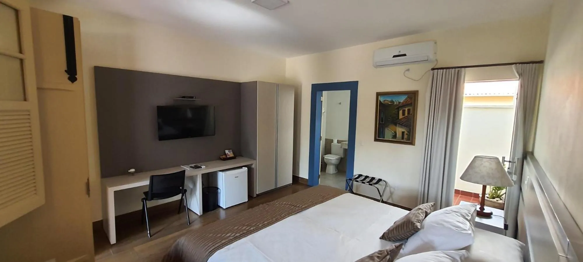 TV and multimedia, Bed in Pousada Villa Magnolia