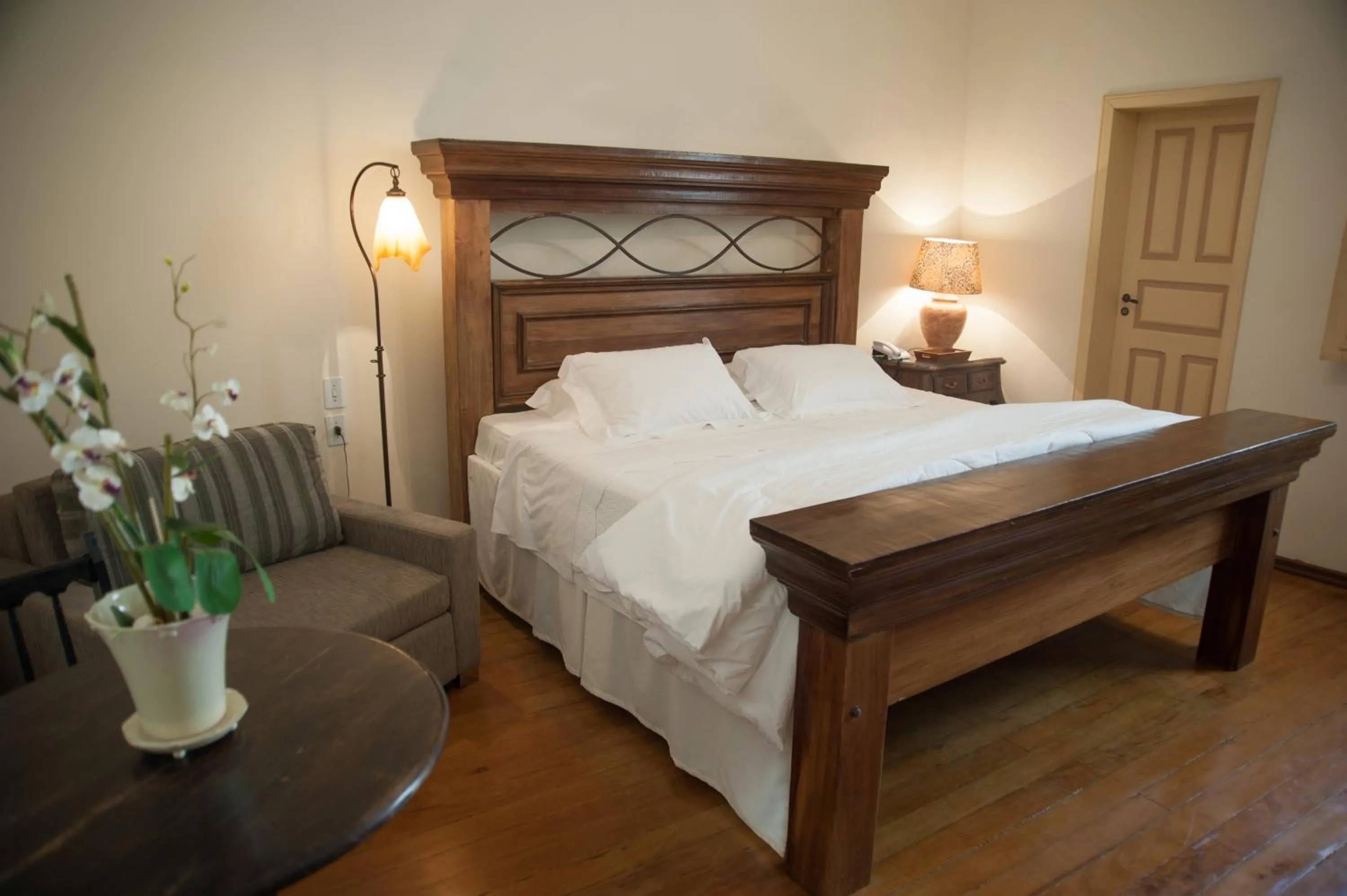 Bed in Pousada Villa Magnolia