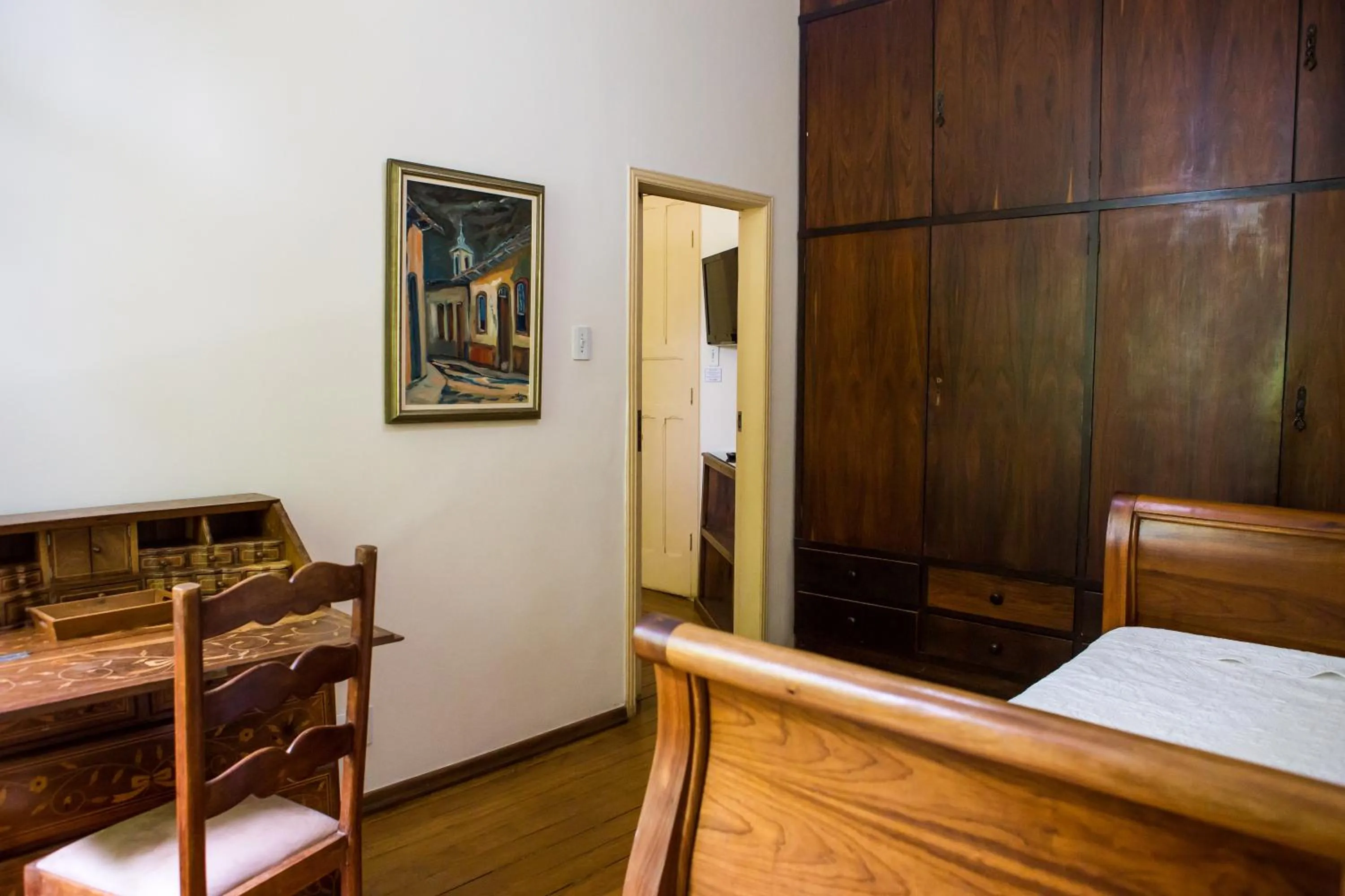 Bed in Pousada Villa Magnolia