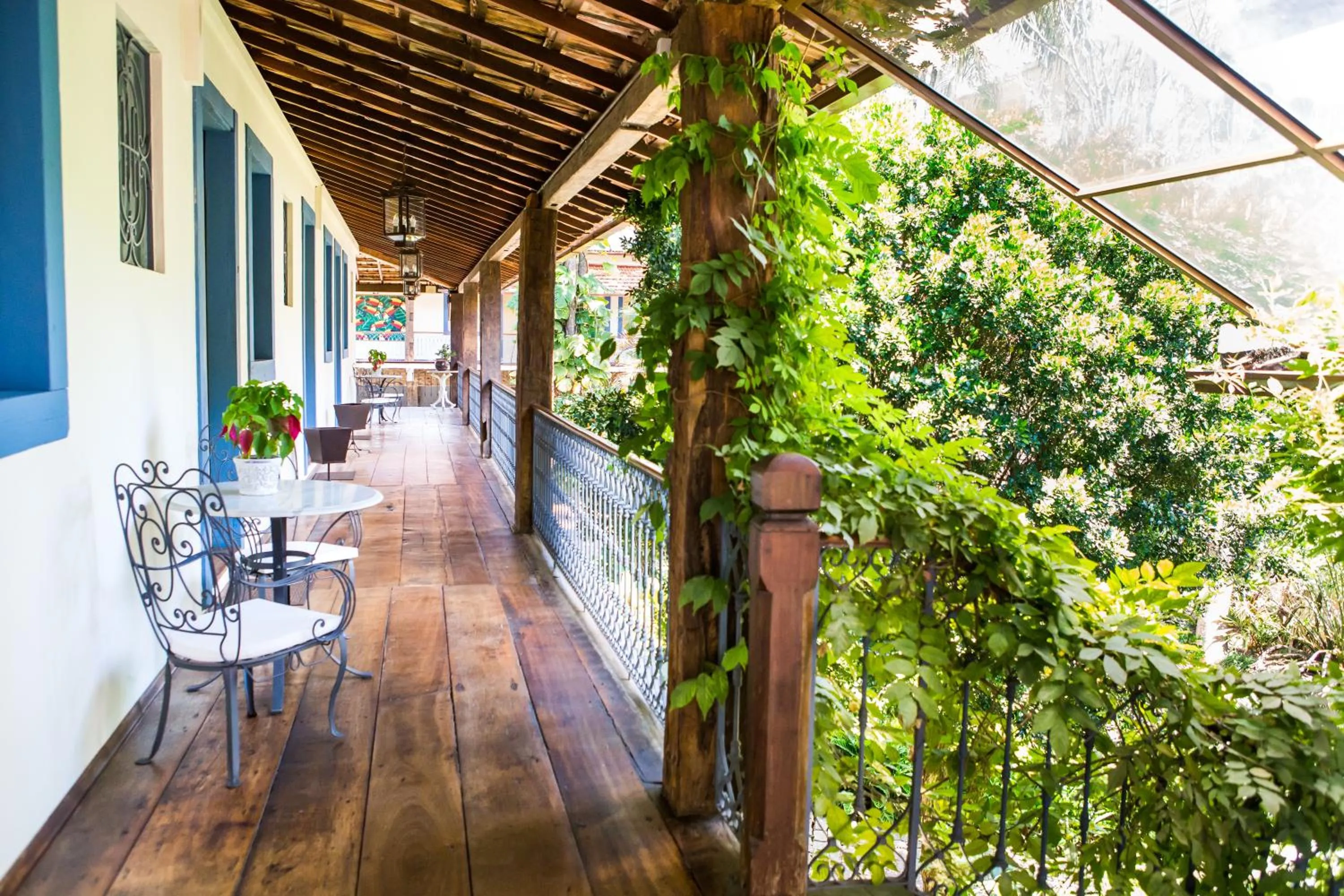 Balcony/Terrace in Pousada Villa Magnolia