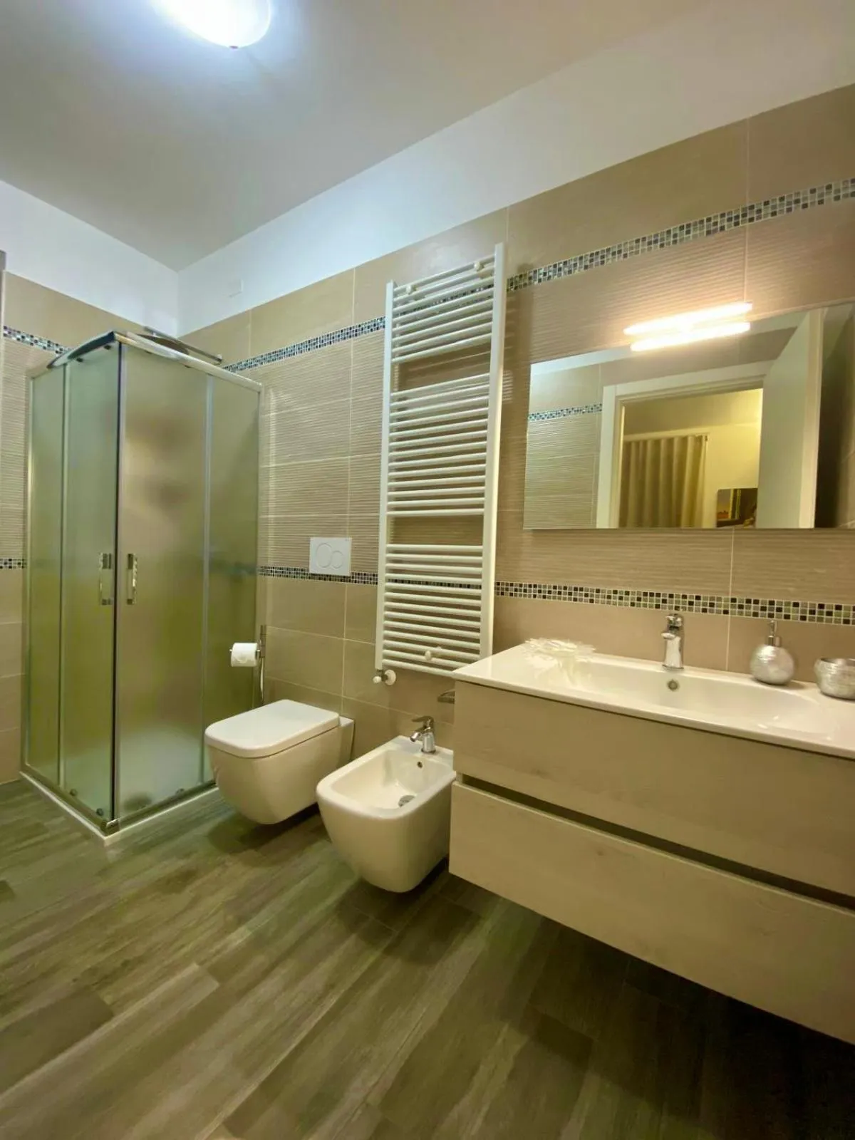 Bathroom in Green Door