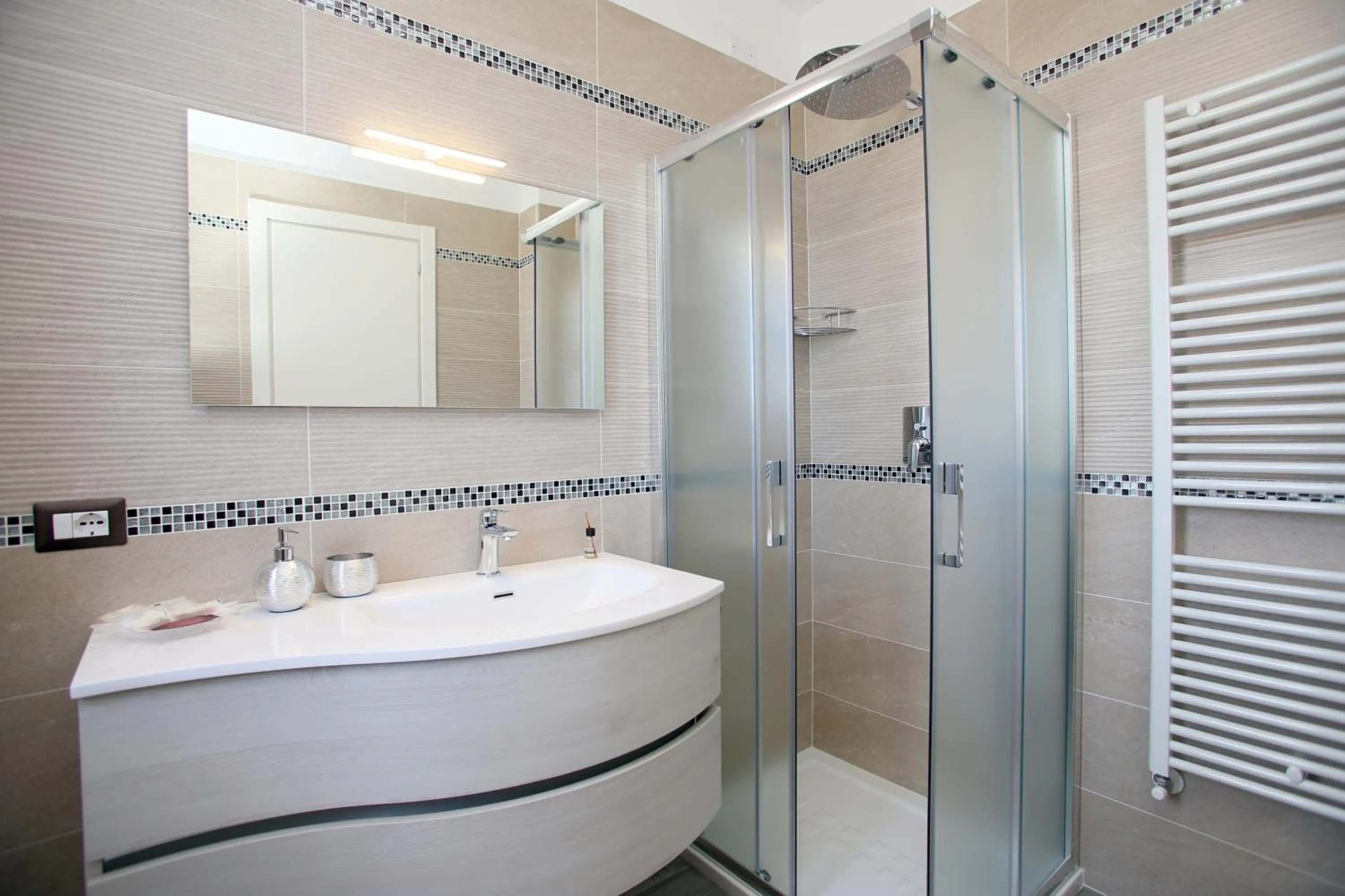 Bathroom in Green Door