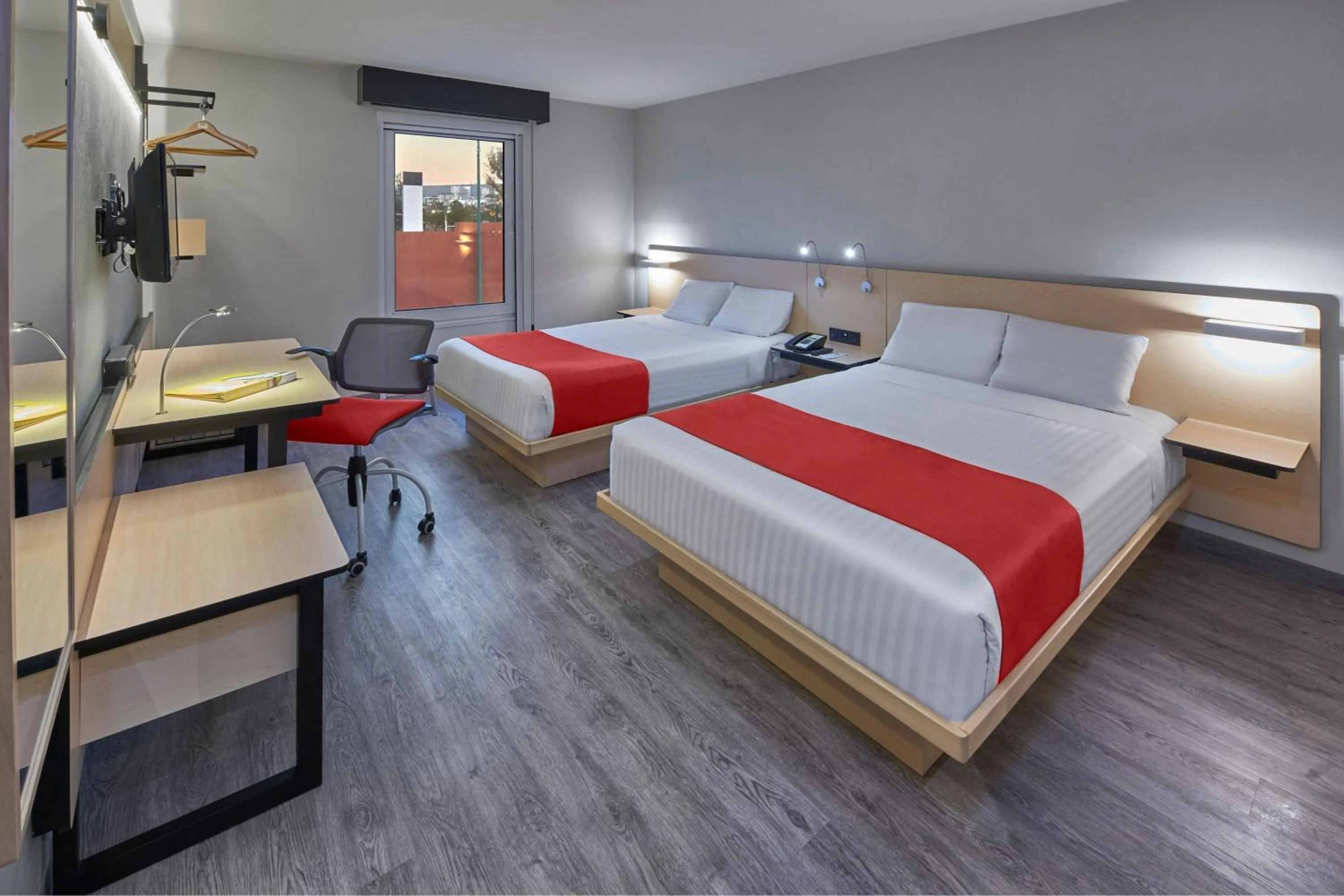 Bedroom, Bed in City Express by Marriott San Luis Potosi Zona Industrial