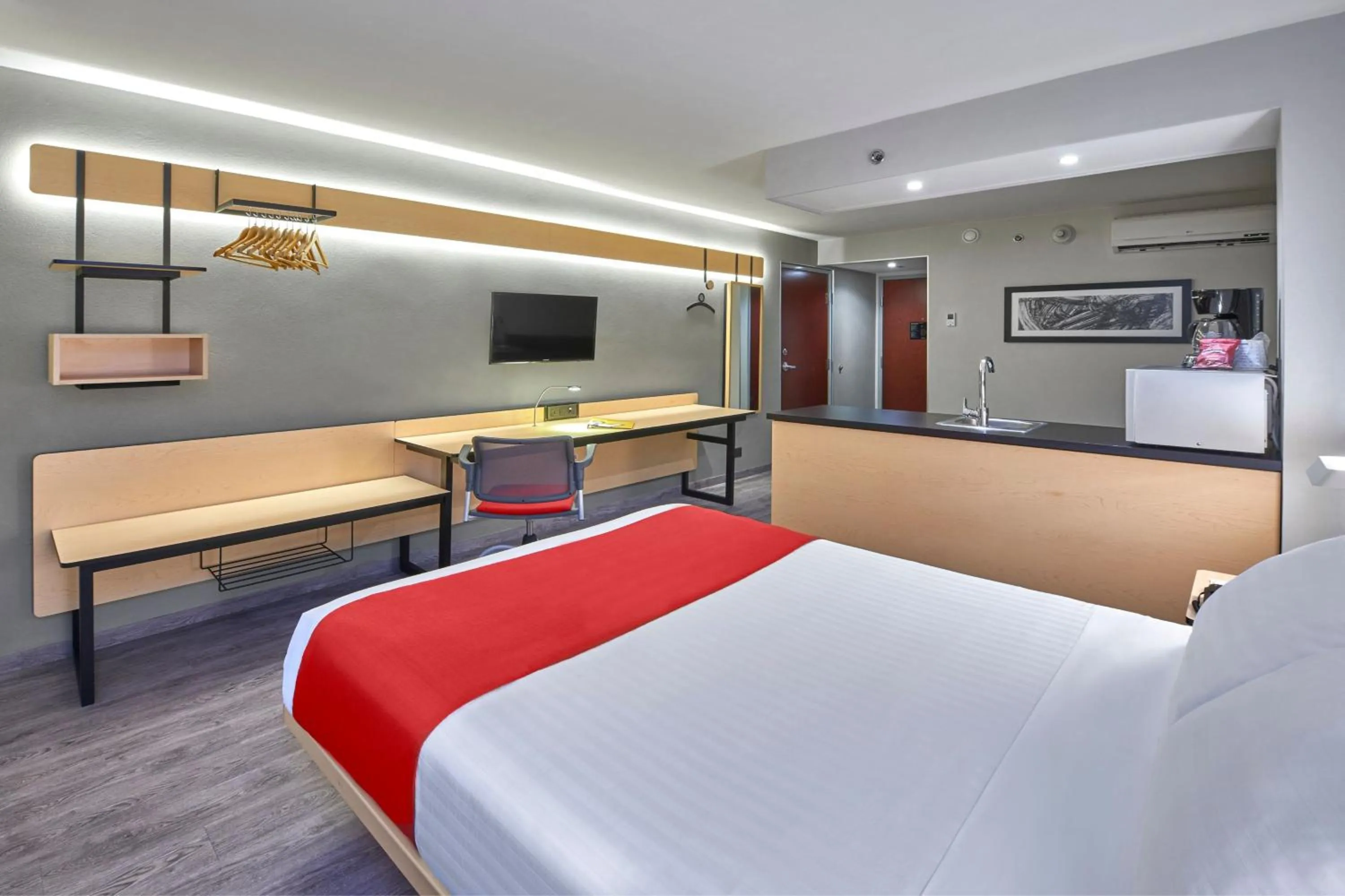 Bedroom, Bed in City Express by Marriott San Luis Potosi Zona Industrial