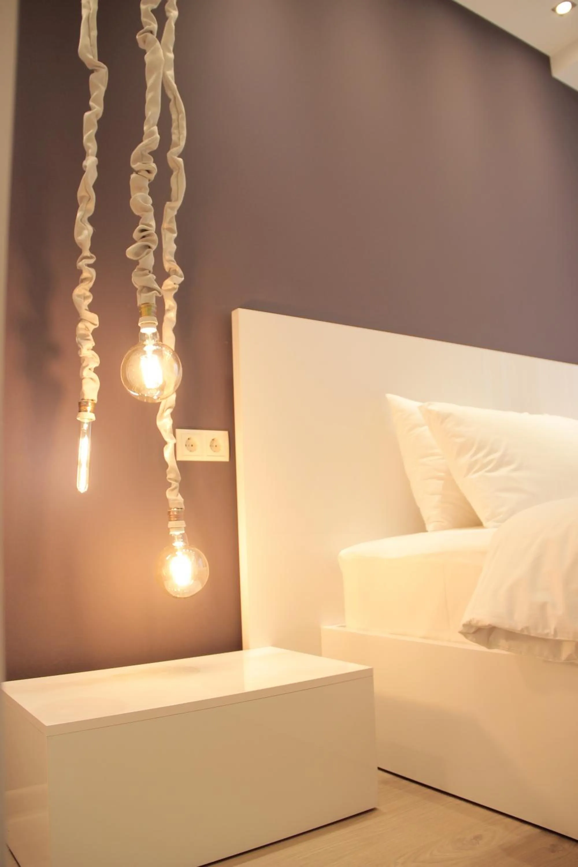 Decorative detail, Bed in Superior Apartments