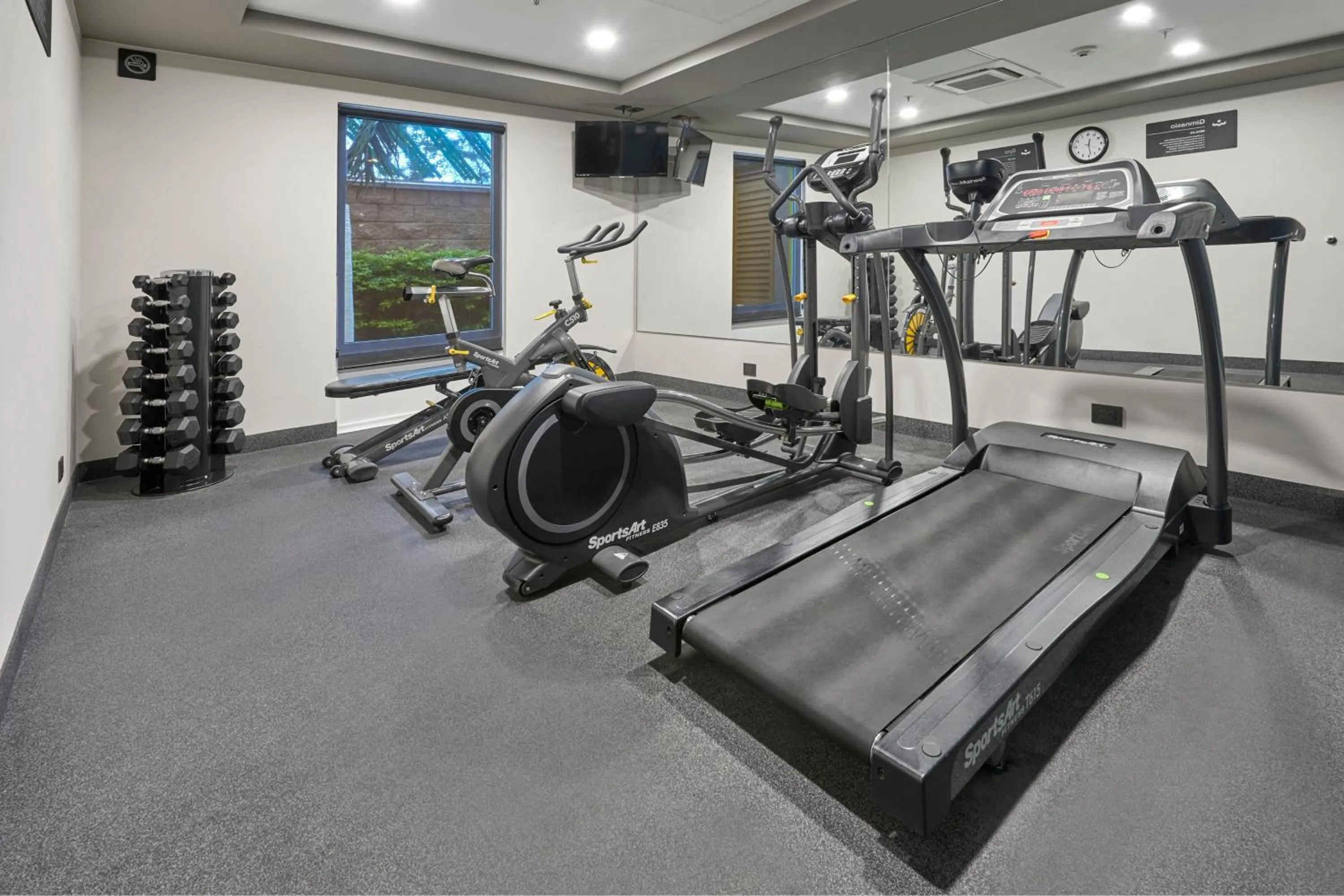 Fitness centre/facilities in City Express by Marriott Los Mochis