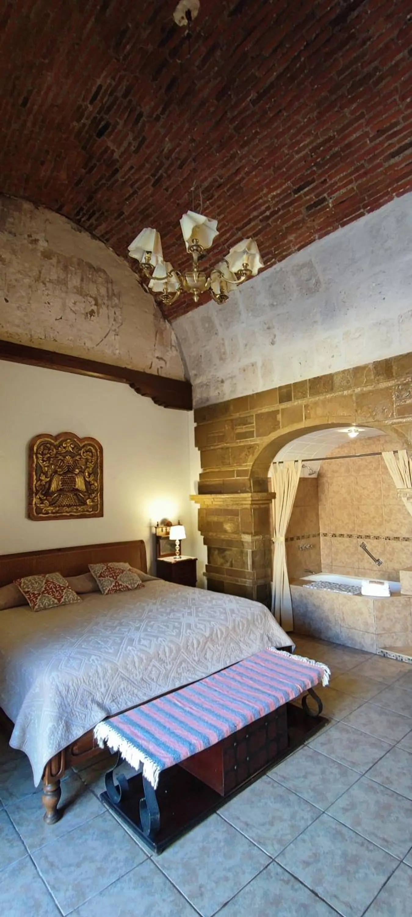 Photo of the whole room, Bed in Flying Dog Hostel Arequipa