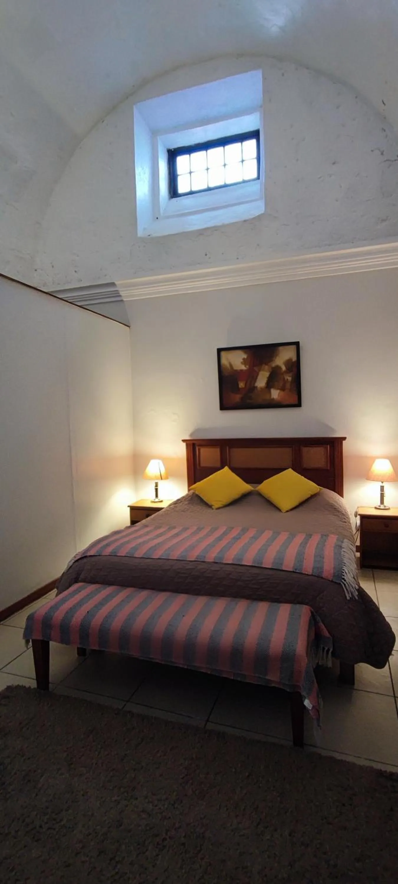 Photo of the whole room, Bed in Flying Dog Hostel Arequipa