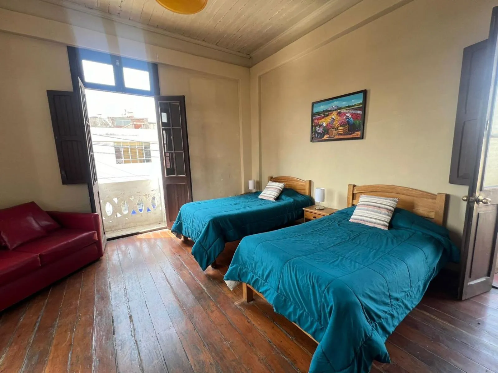 Bed in Flying Dog Hostel Arequipa
