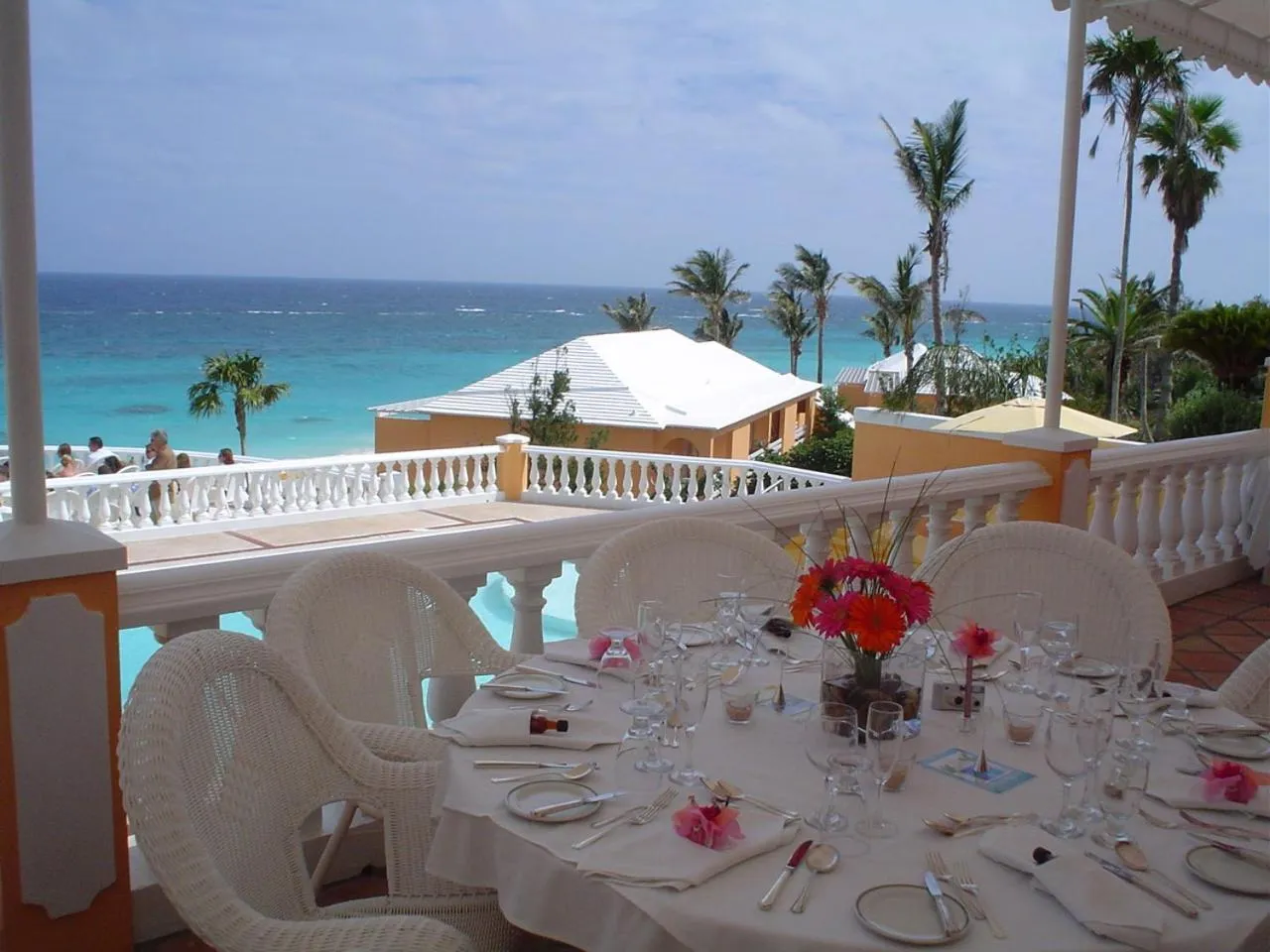 Patio in Coco Reef Bermuda