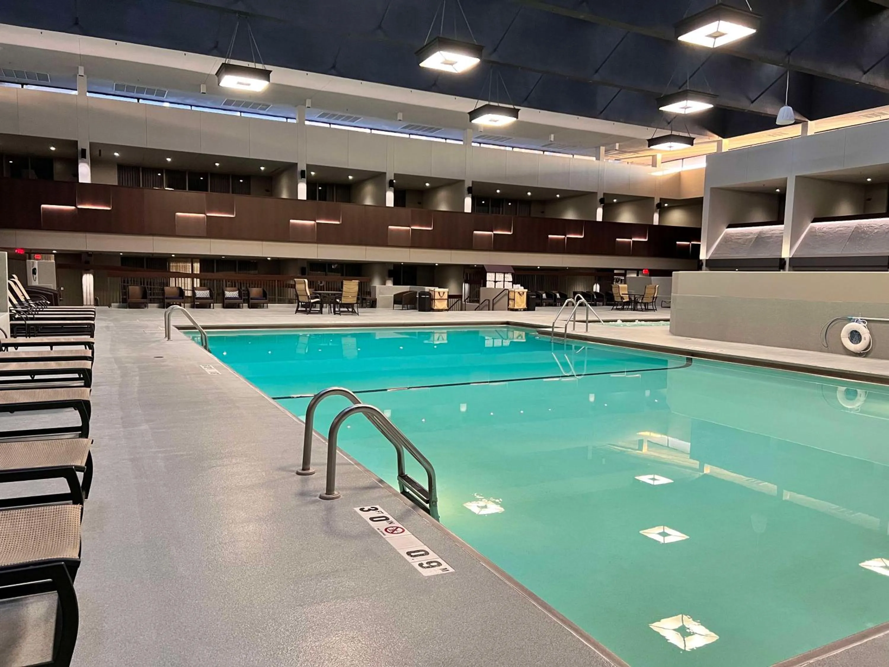 Pool view in DoubleTree by Hilton Bloomington Minneapolis South