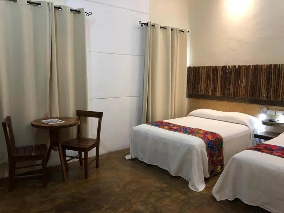 Bed in Casa Sisal Valladolid Yuc