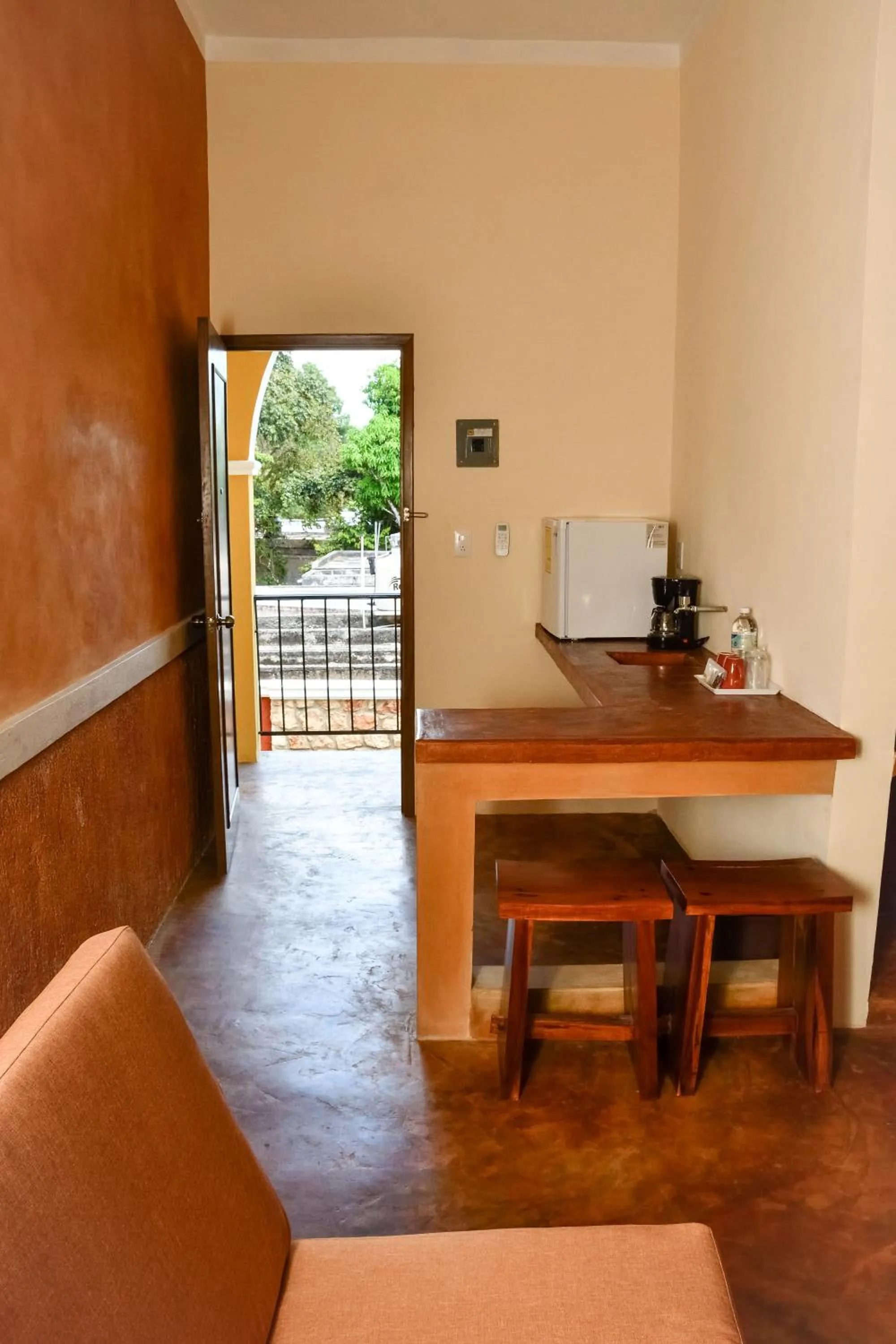 Dining area in Casa Sisal Valladolid Yuc