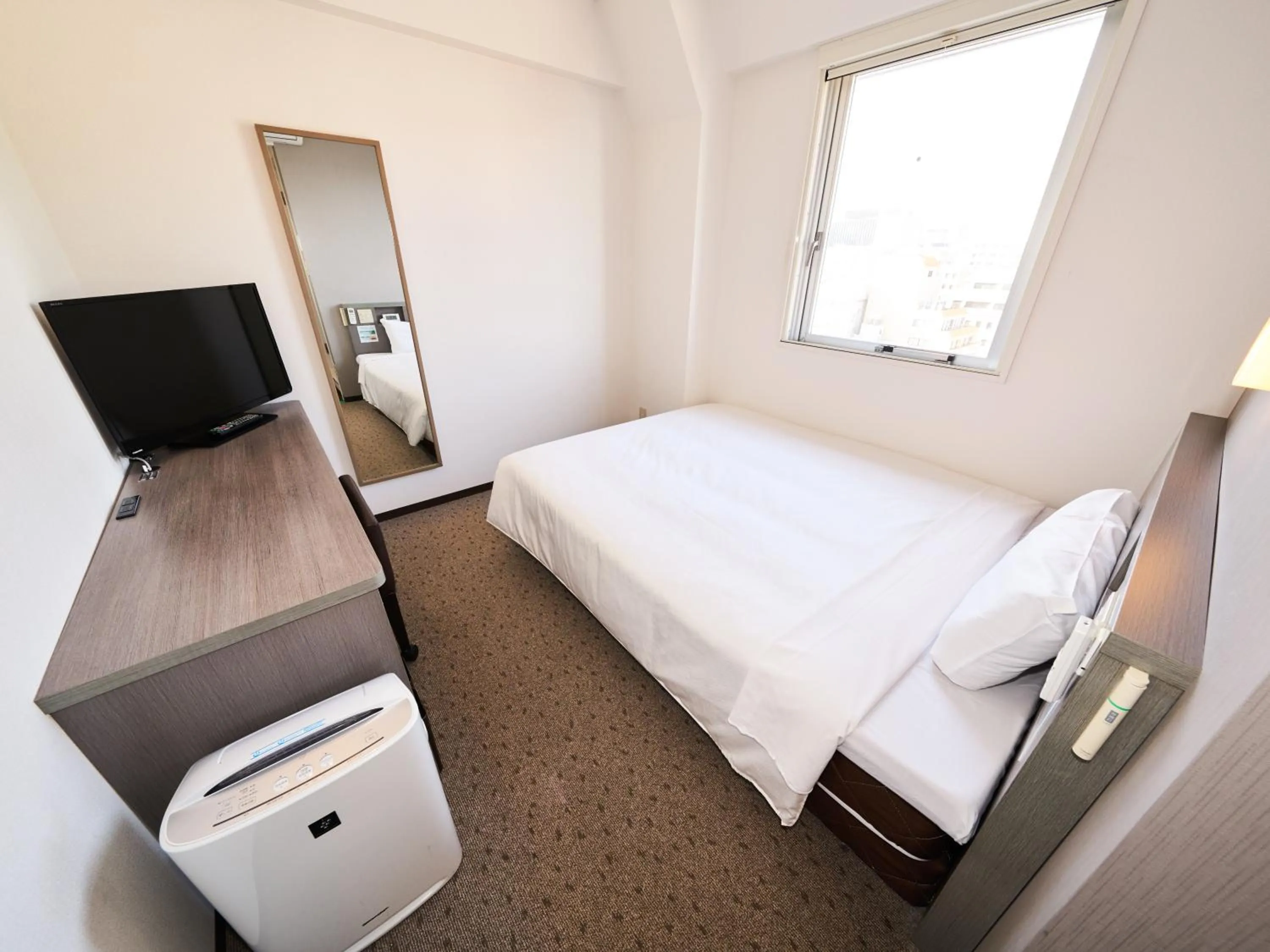 Bed in Super Hotel Tokyo Nihombashi Mitsukoshimae